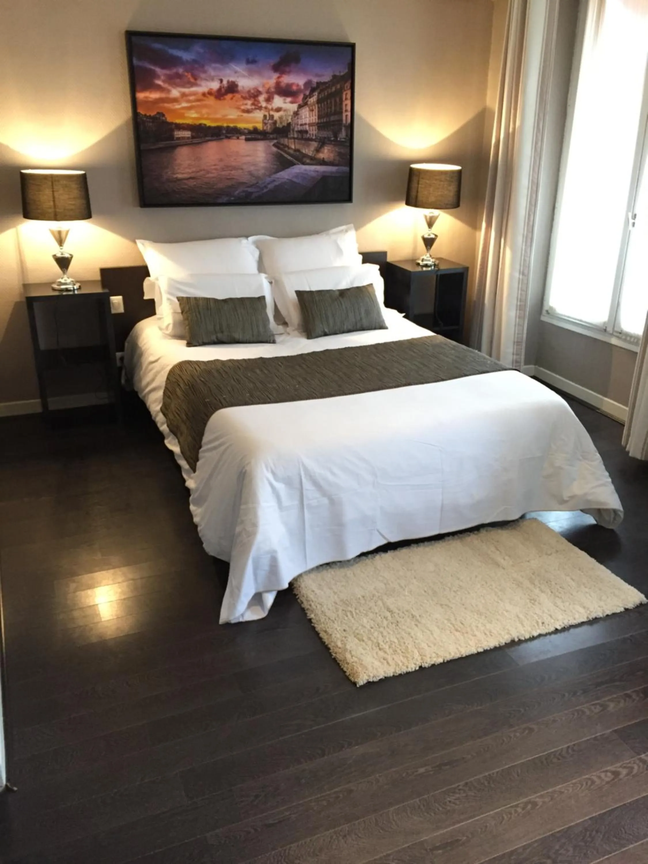 Bedroom, Bed in Hotel l'Avenue