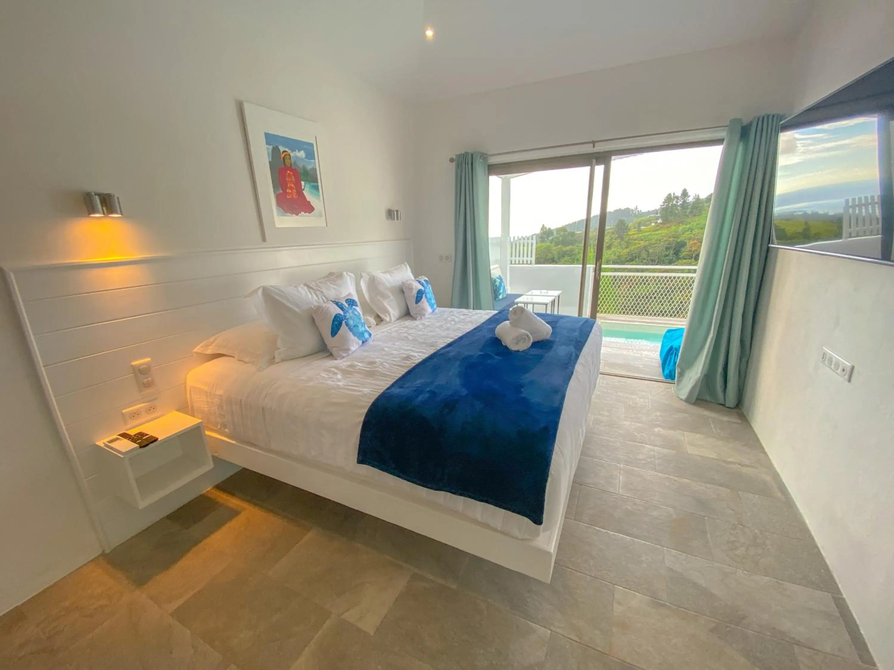 Bed in Ninamu Pearl Guest House