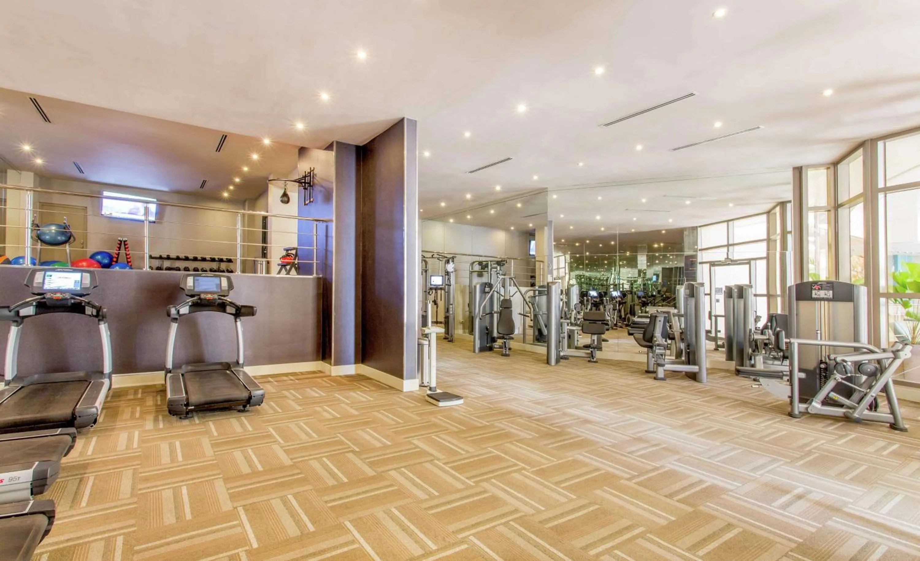 Fitness centre/facilities in Waldorf Astoria Panama