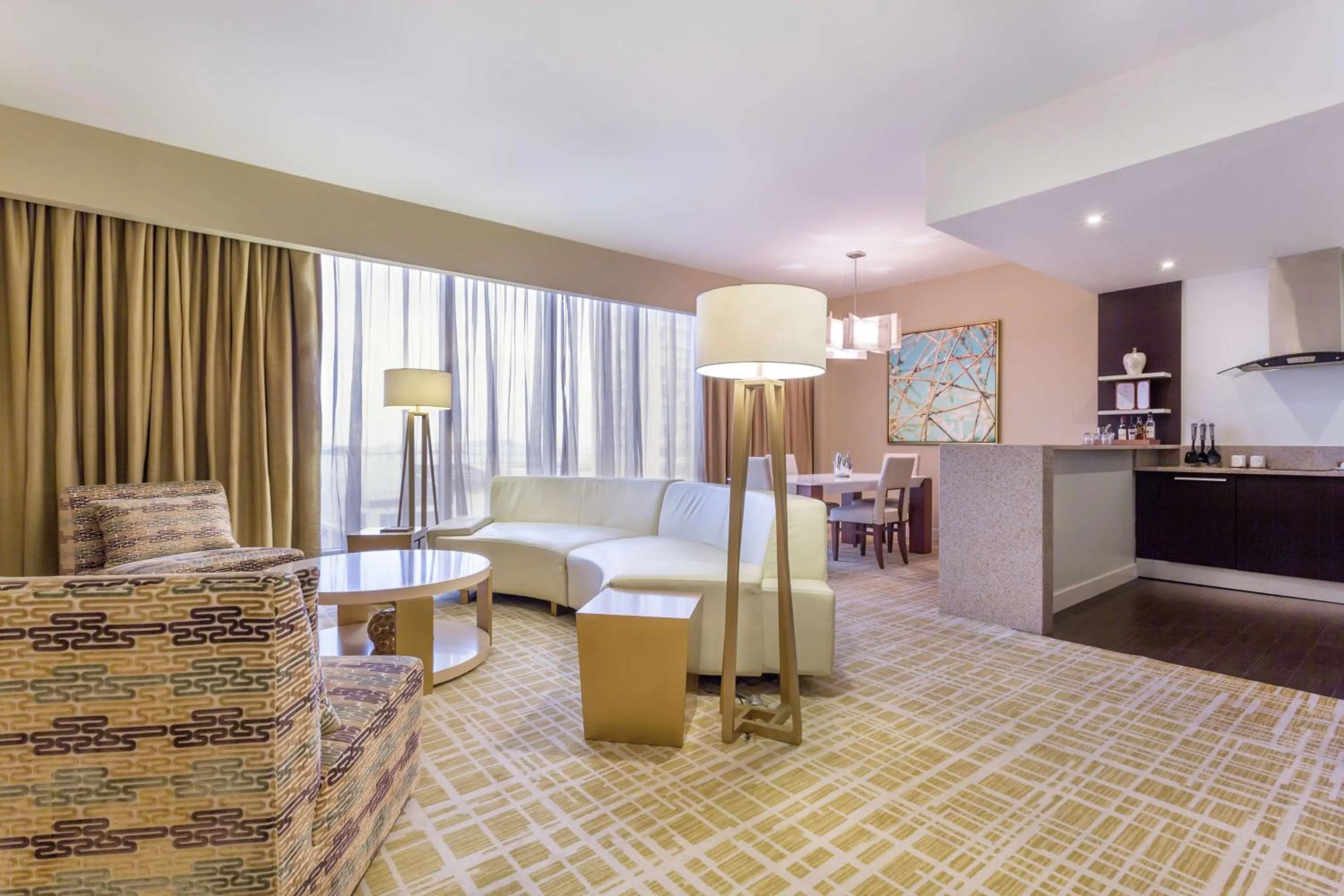 Living room in Waldorf Astoria Panama