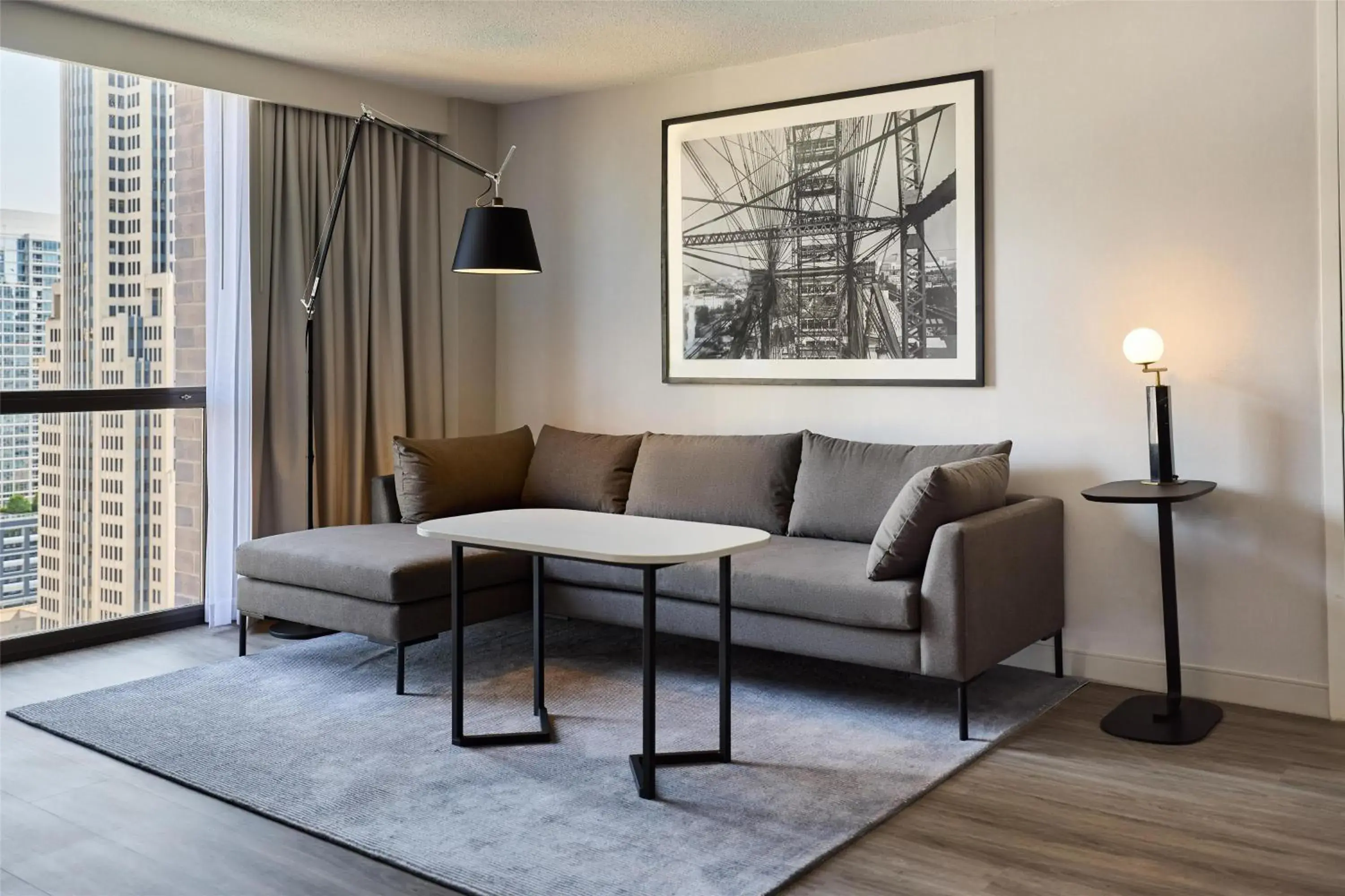 Photo of the whole room in Hyatt Regency Chicago Photo of the whole room in Hyatt Regency Chicago