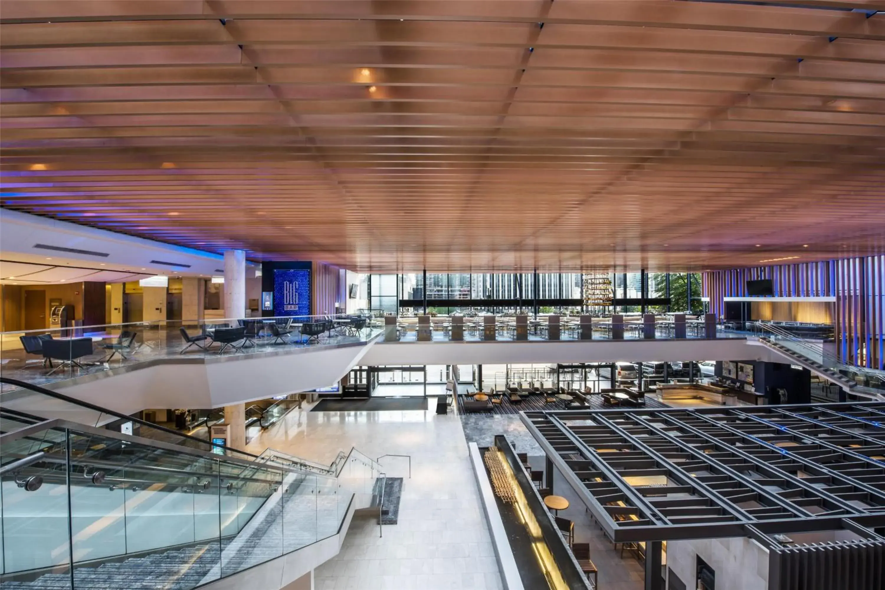 Lobby or reception in Hyatt Regency Chicago Lobby or reception in Hyatt Regency Chicago