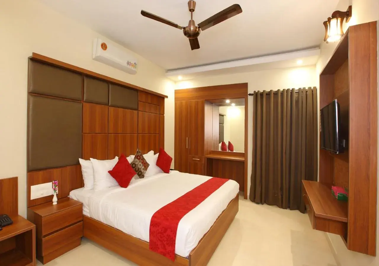 Bed in Laimar Suites Bed in Laimar Suites