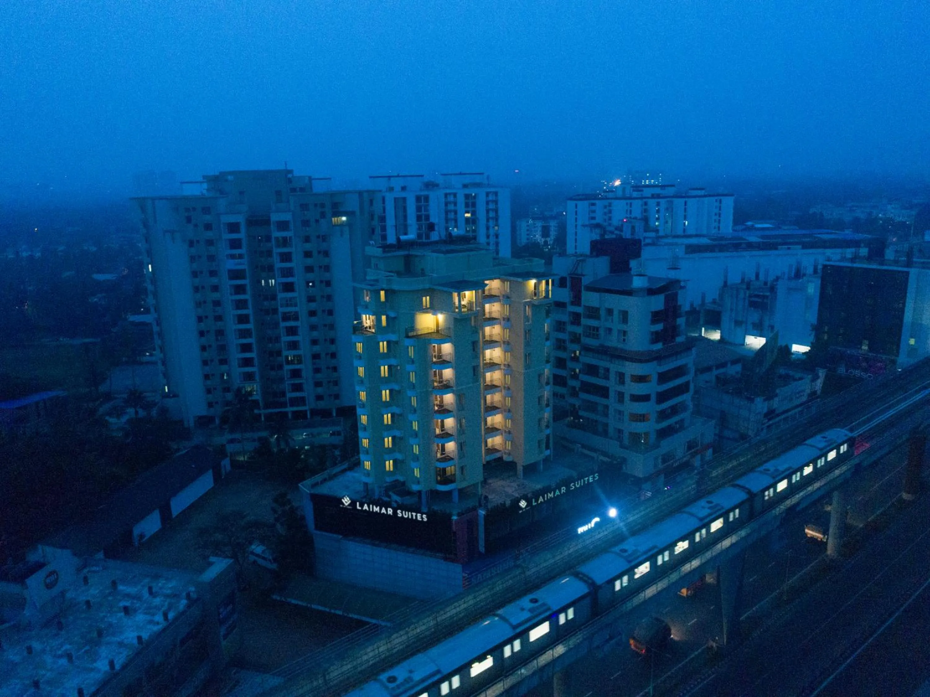 Bird's eye view in Laimar Suites