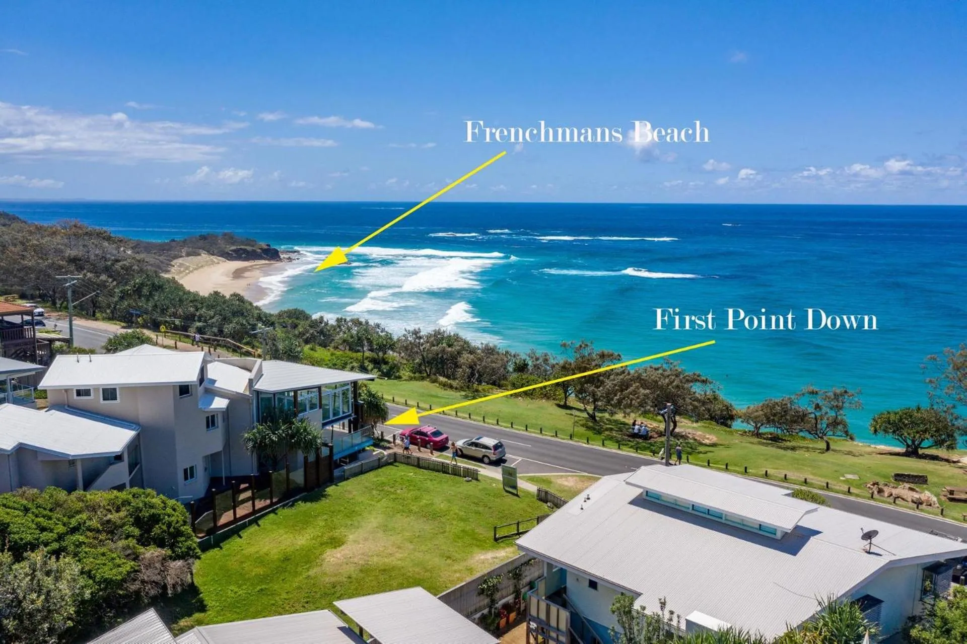 First Point Down by Discover Stradbroke