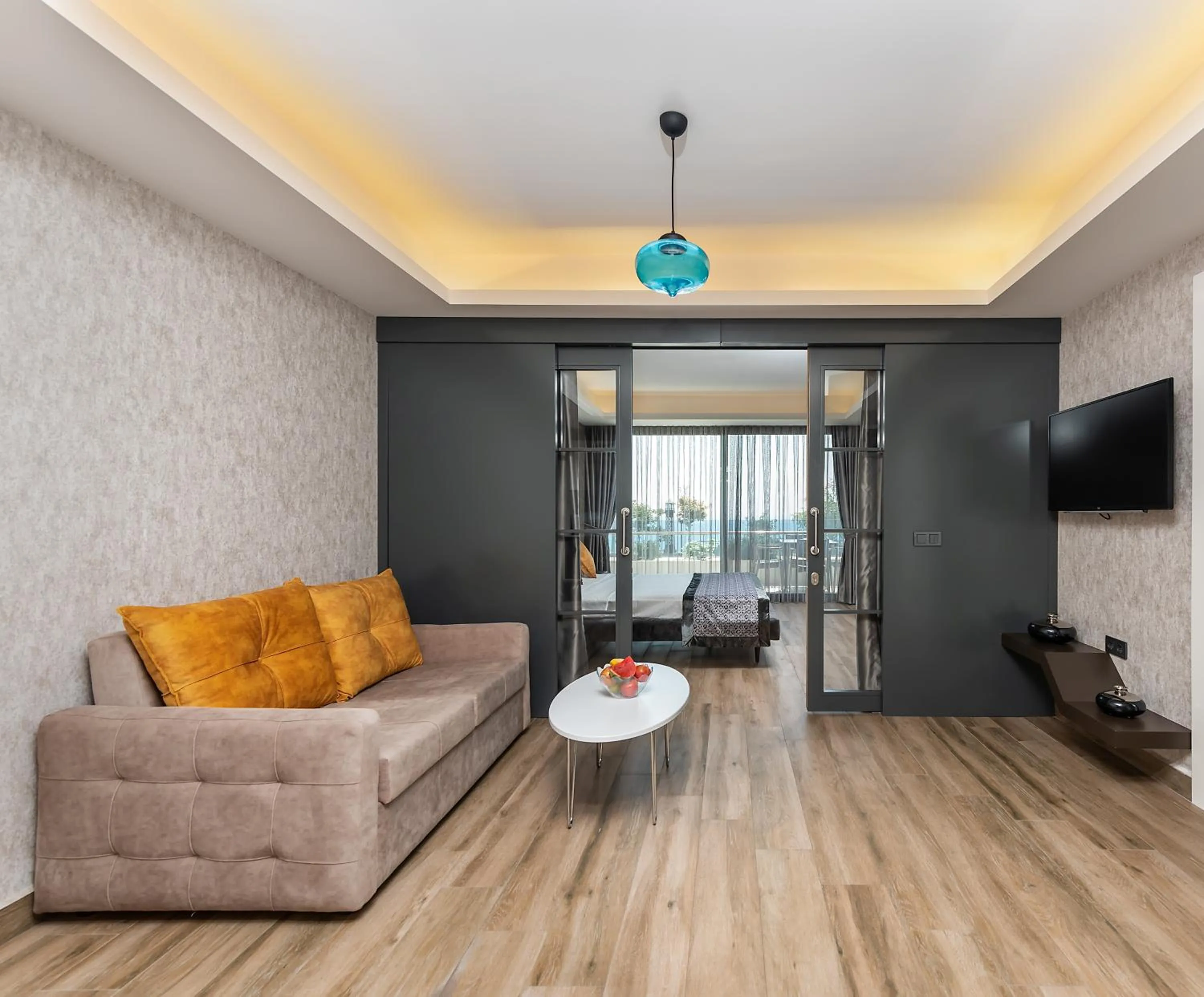 Living room in Elite Luxury Suite & Spa