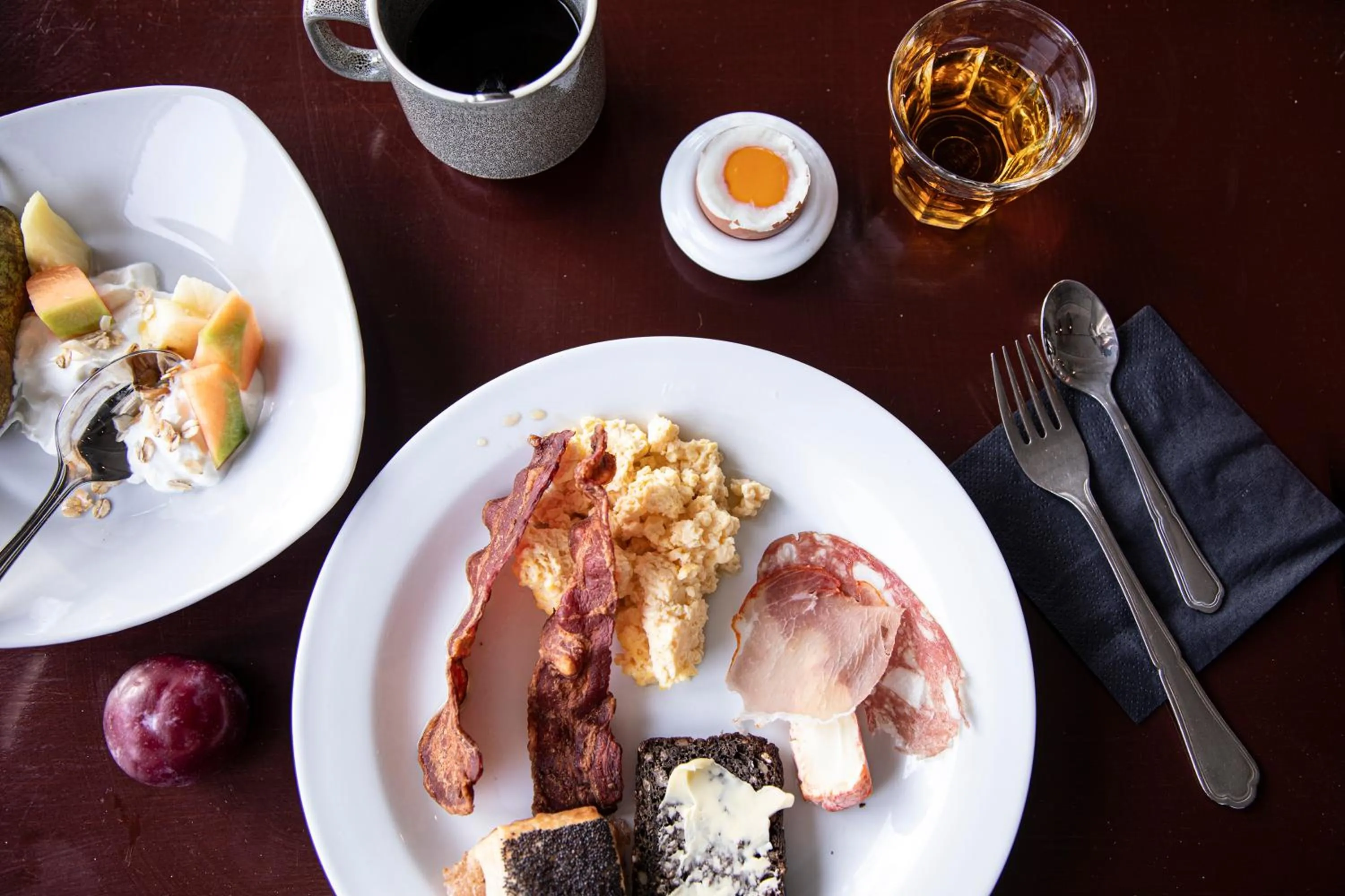 Breakfast in Hotel Strandparken