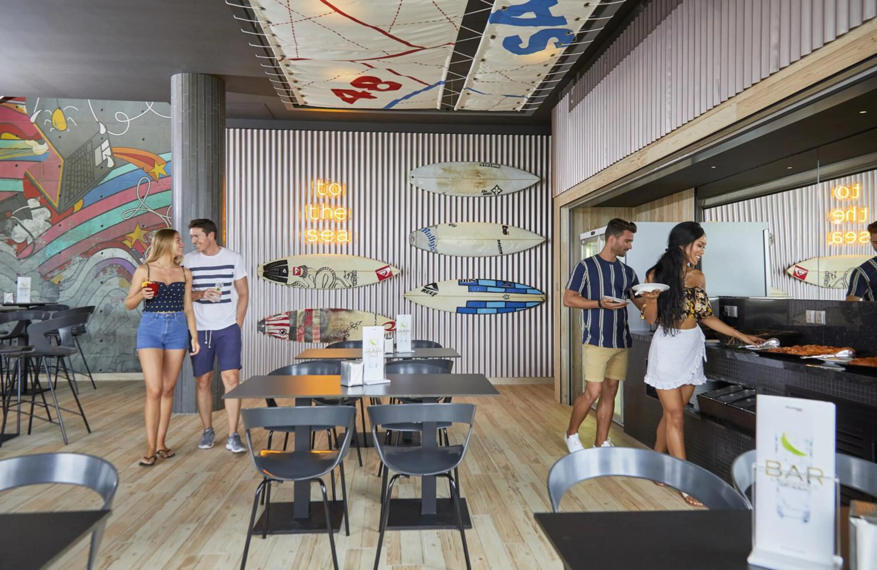 Food and drinks in Riu Atoll-All Inclusive