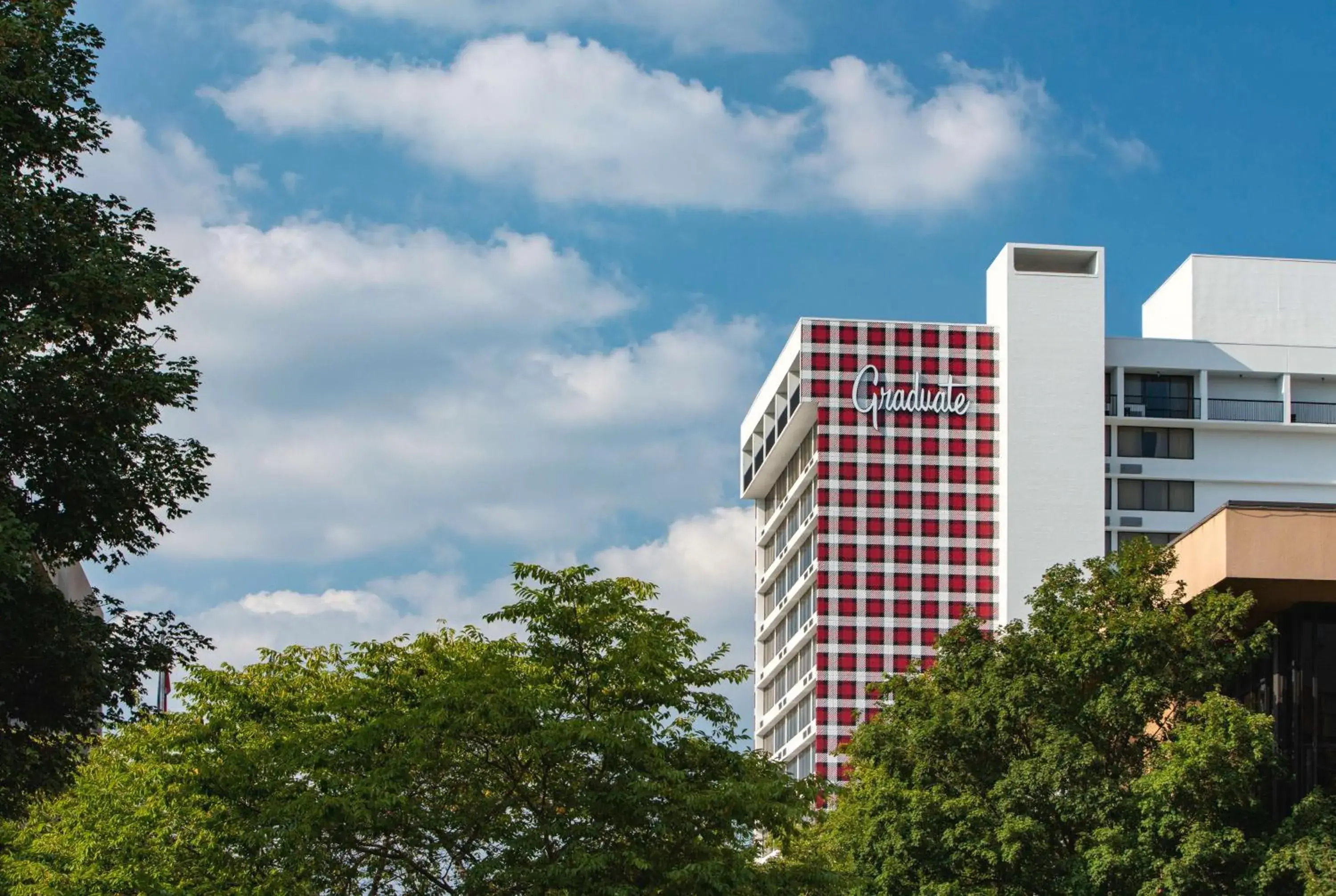 Property building in Graduate by Hilton Fayetteville, AR Property building in Graduate by Hilton Fayetteville, AR