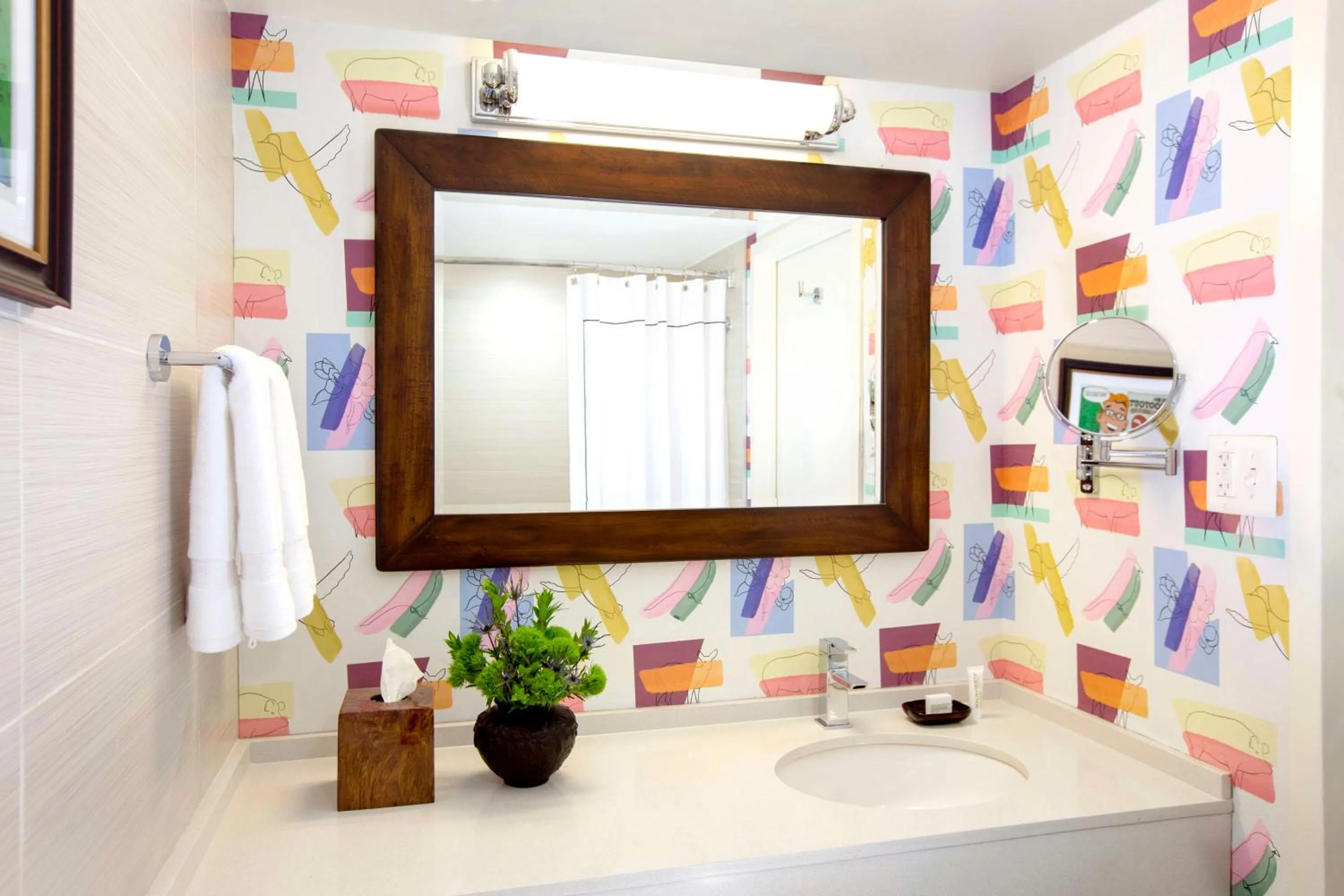 Bathroom in Graduate by Hilton Fayetteville, AR