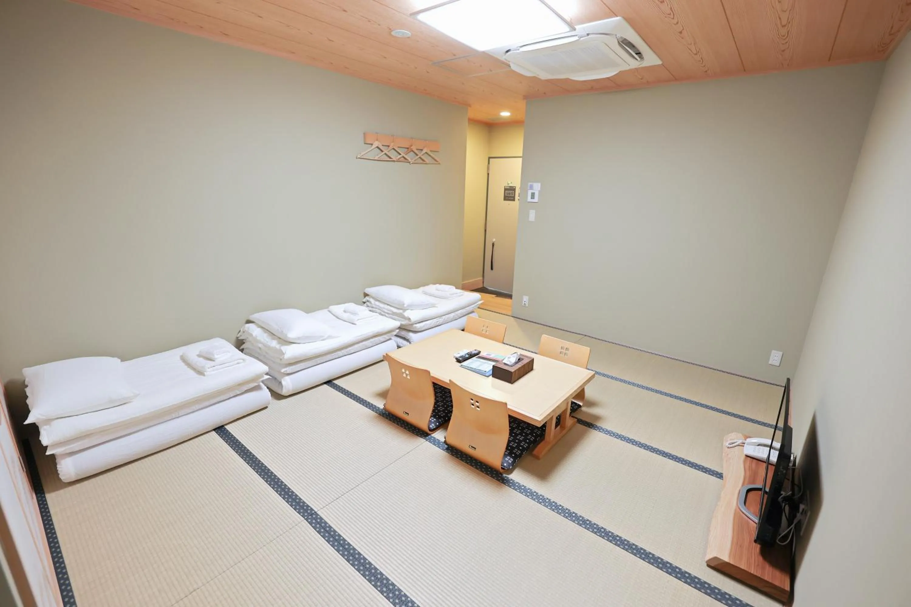 View (from property/room), Bed in Akihabara Nakagawa Inn