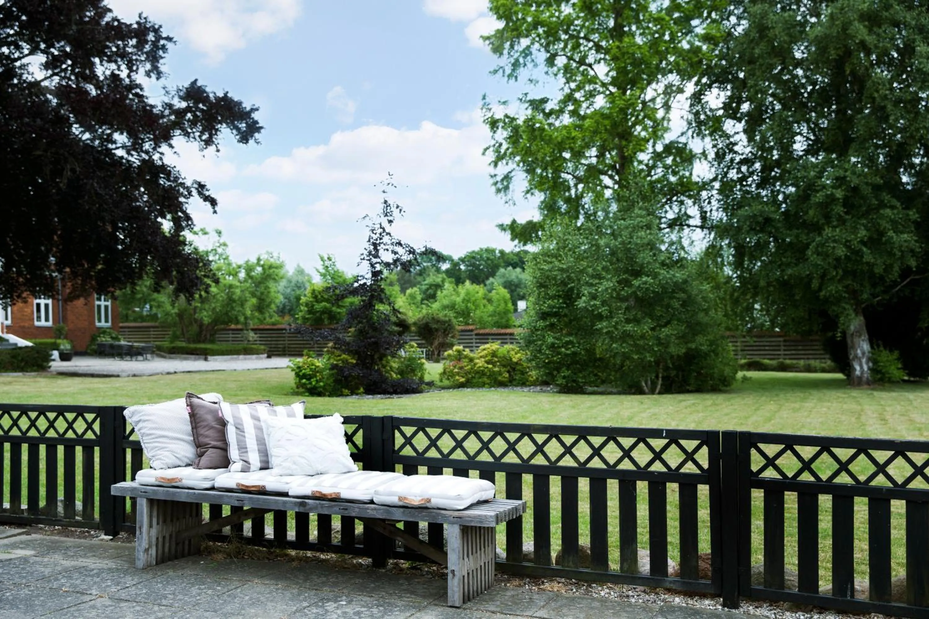 Garden in Skjalm Hvide Hotel