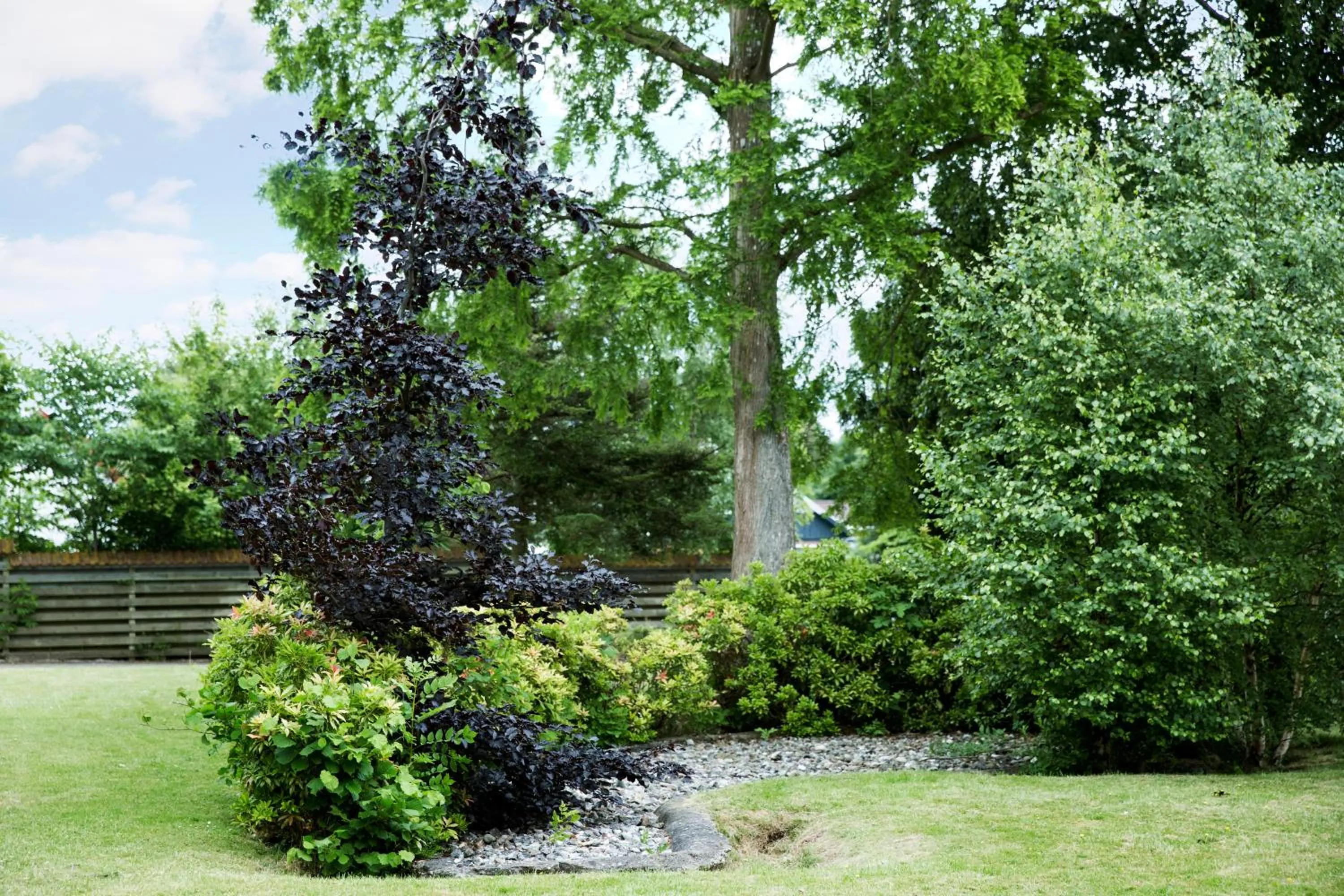 Garden in Skjalm Hvide Hotel