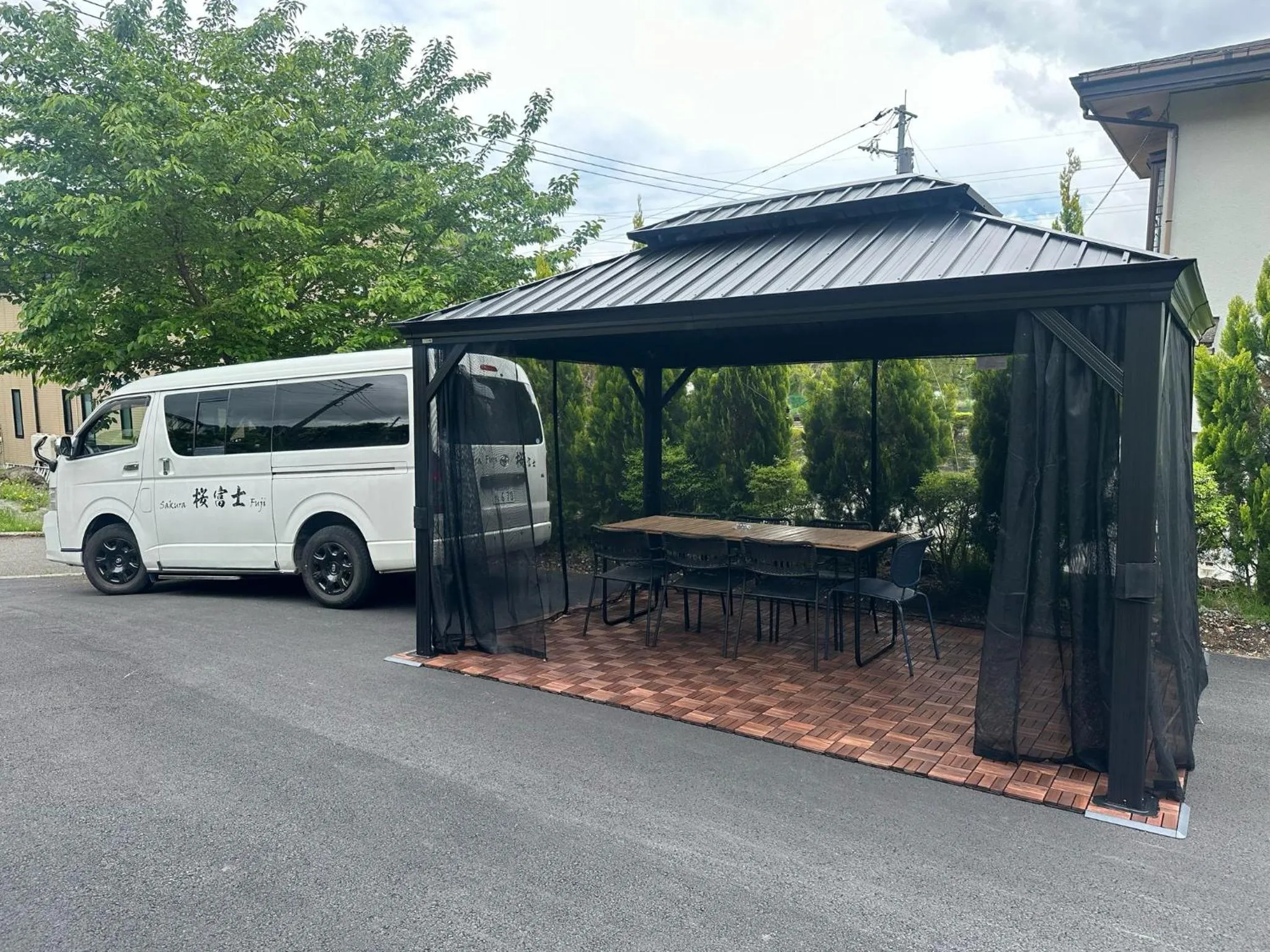 BBQ facilities in SAKURA FUJI