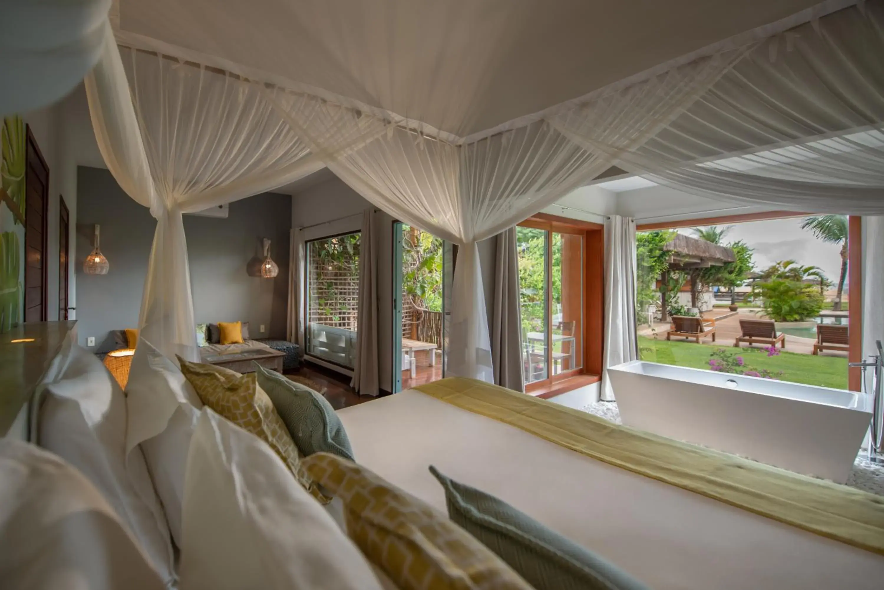 Deluxe Double Room with Bath in Pousada Mi Secreto Deluxe Double Room with Bath in Pousada Mi Secreto