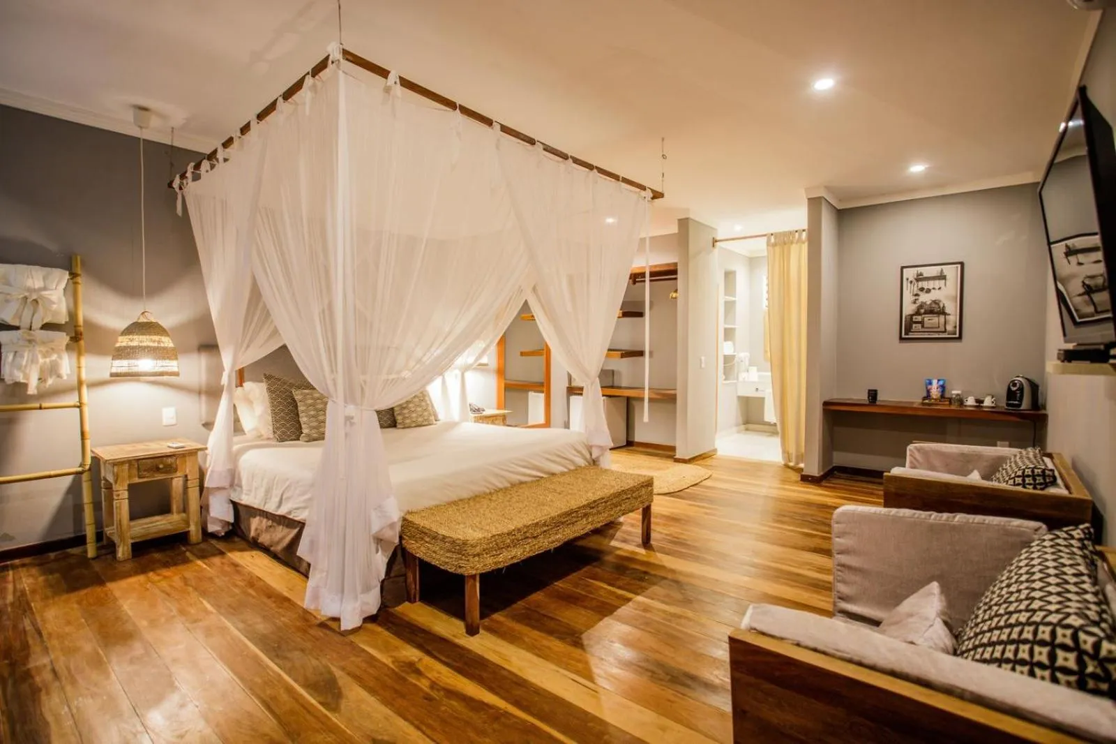 Bed in Pousada Mi Secreto