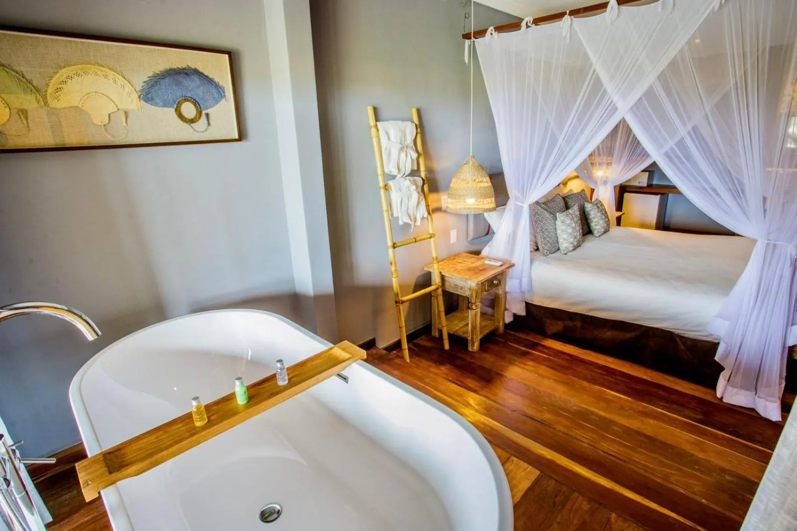 Bed in Pousada Mi Secreto