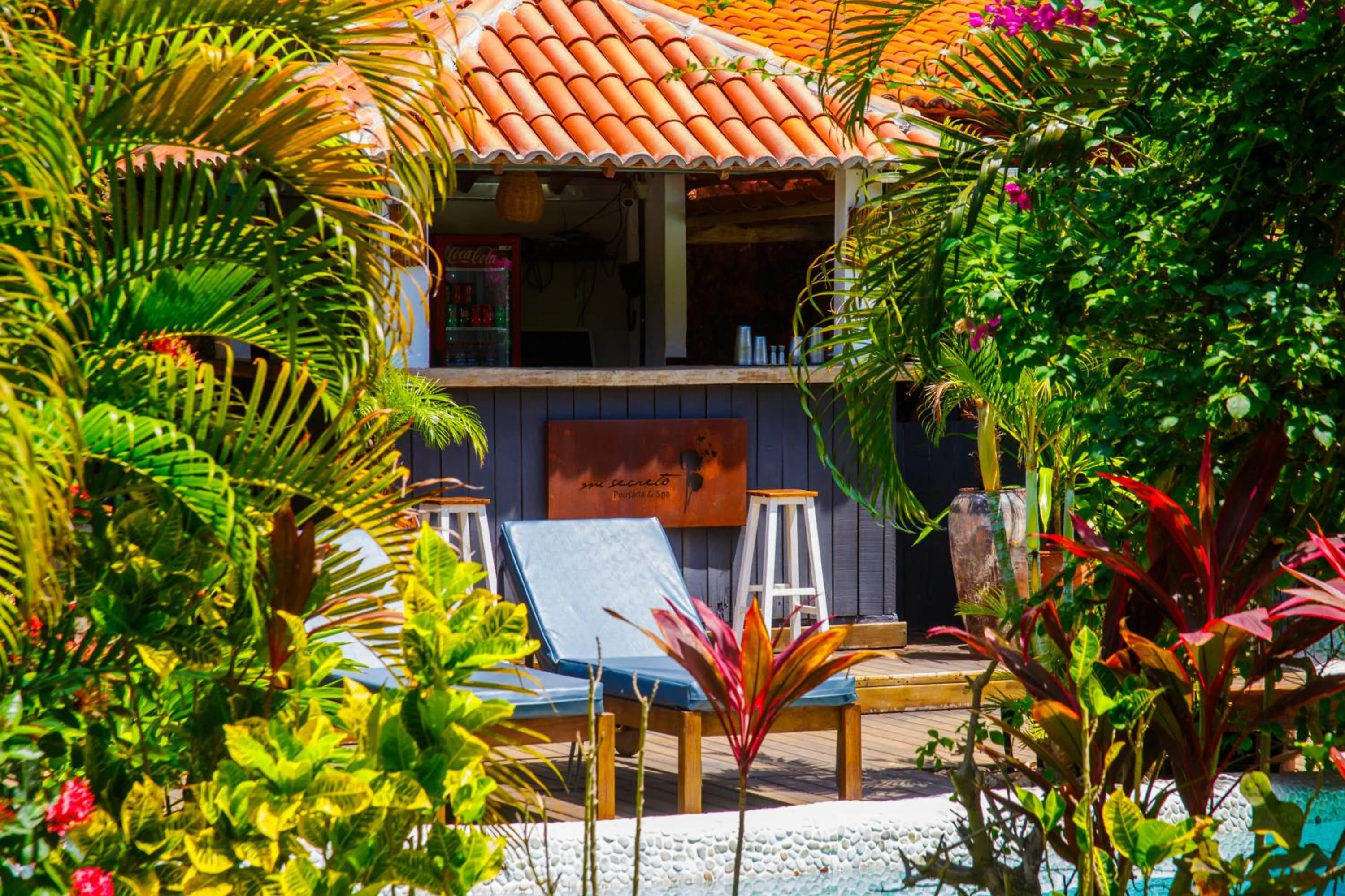 Swimming pool in Pousada Mi Secreto