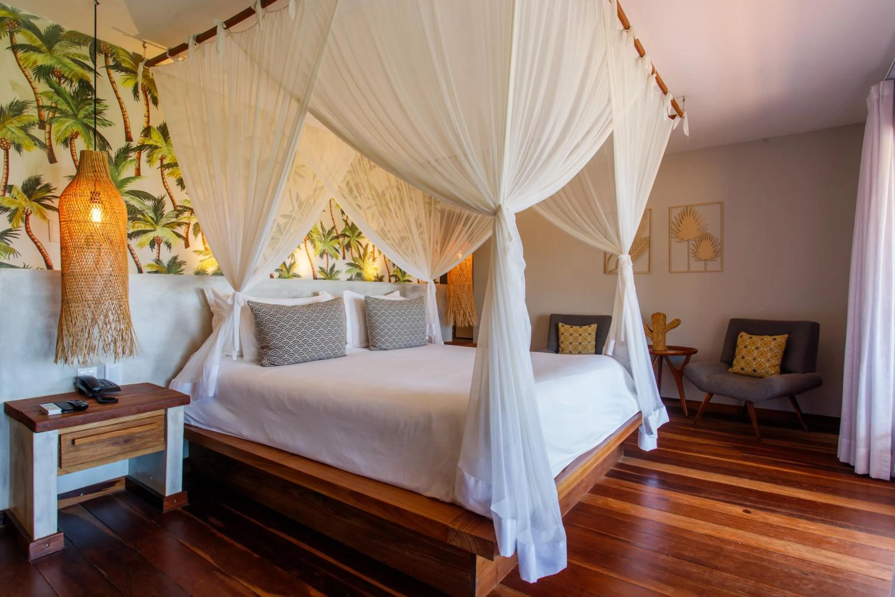 Bed in Pousada Mi Secreto