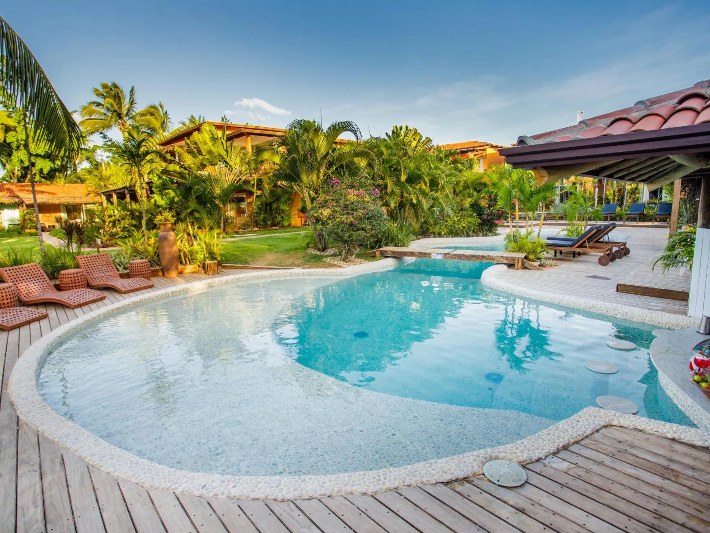 Swimming pool in Pousada Mi Secreto