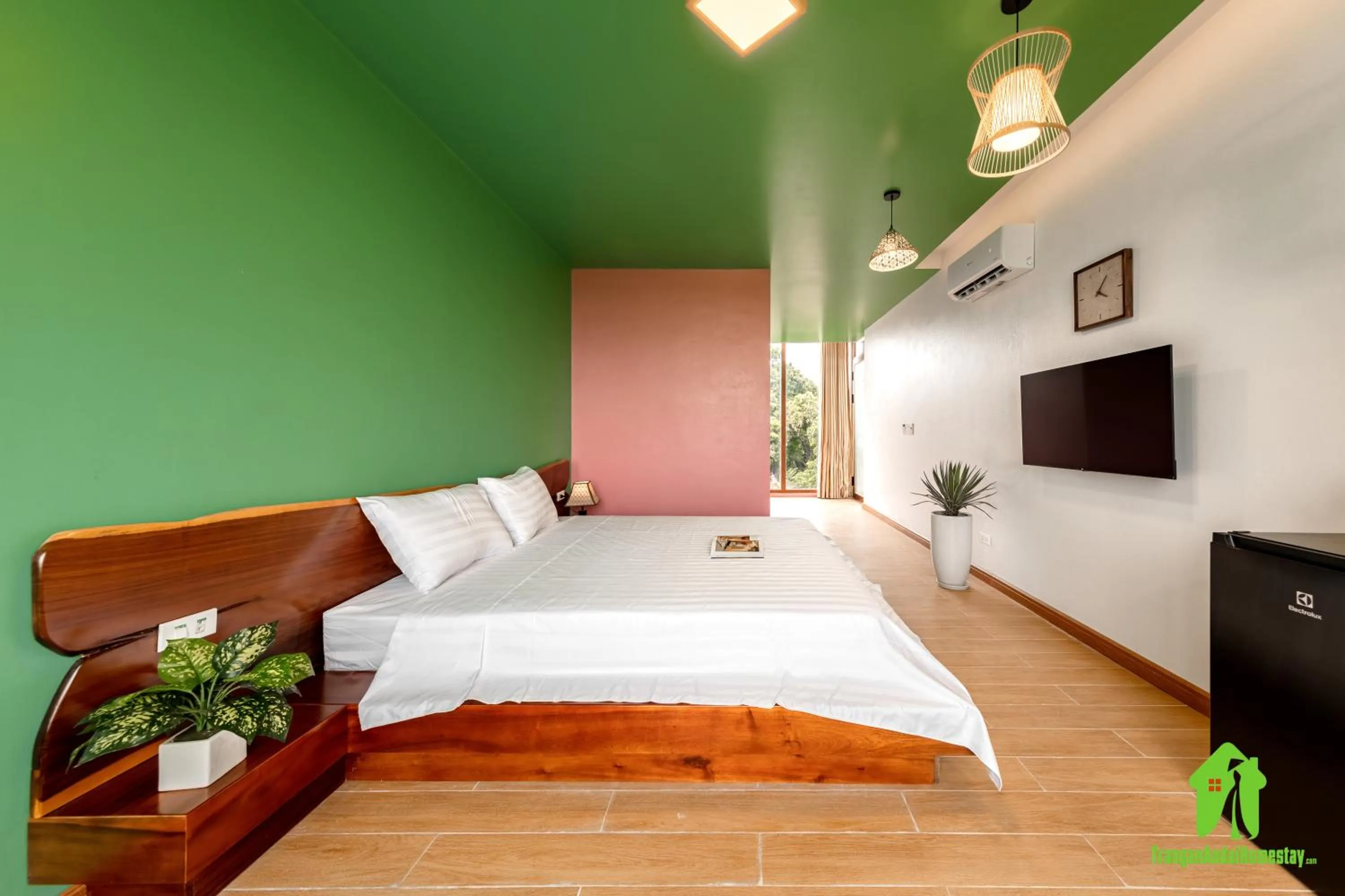 Bedroom, Bed in Trang An Ao Dai Homestay