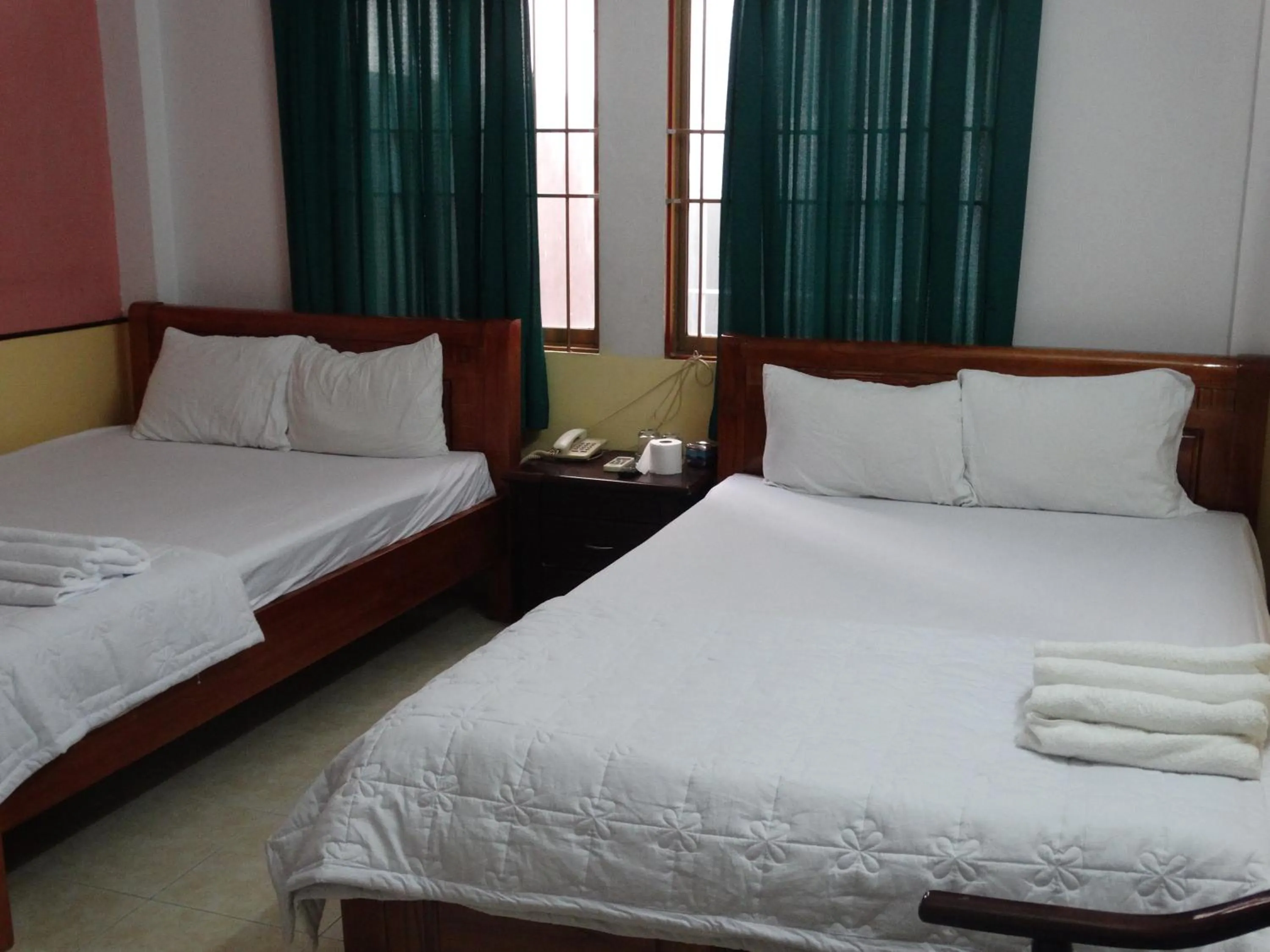 Bed in Thuong Hai Hotel