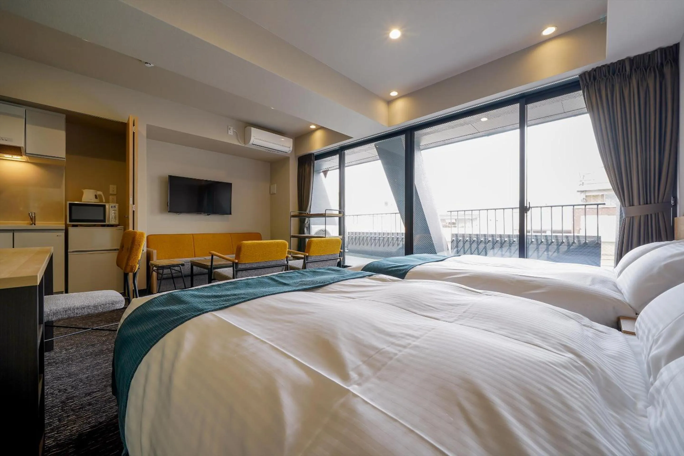 Photo of the whole room, Bed in RESI STAY Heart