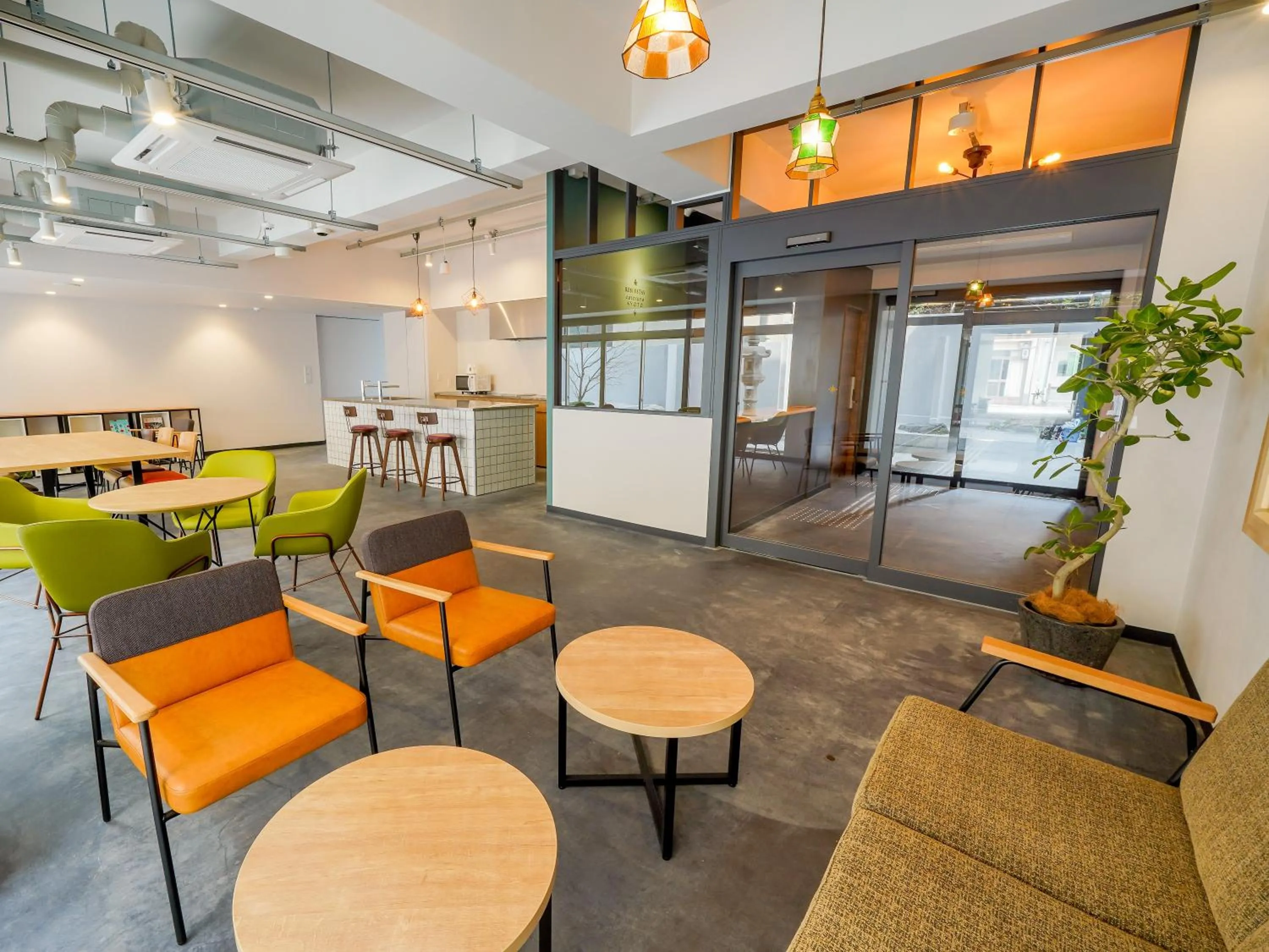 Seating area in RESI STAY Heart