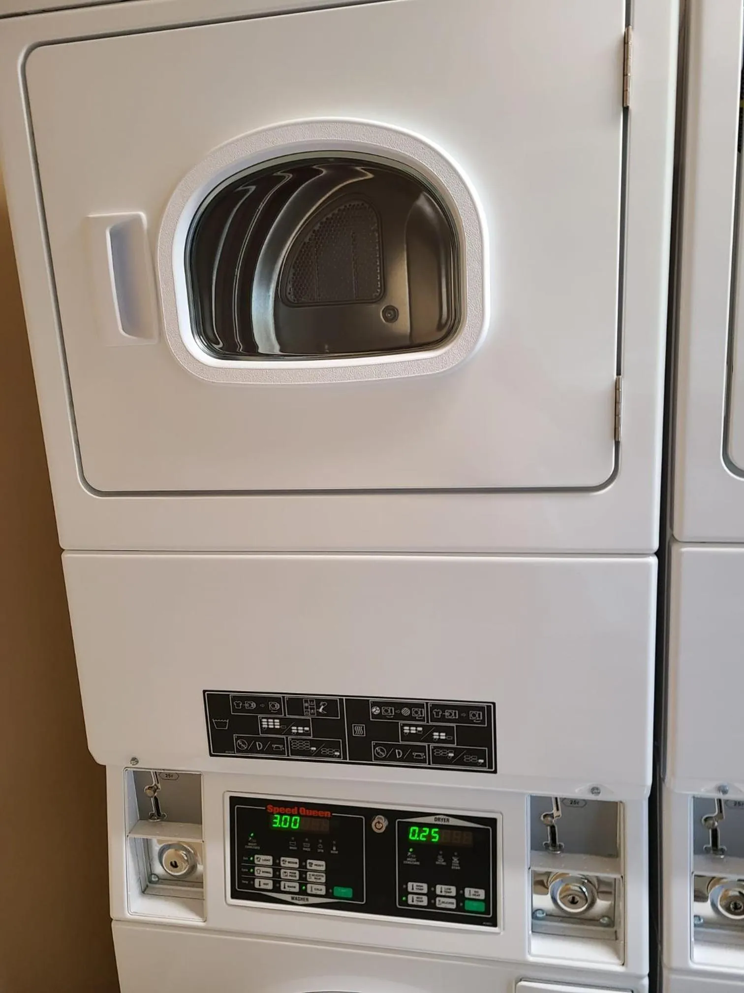 laundry in Clarysville Motel