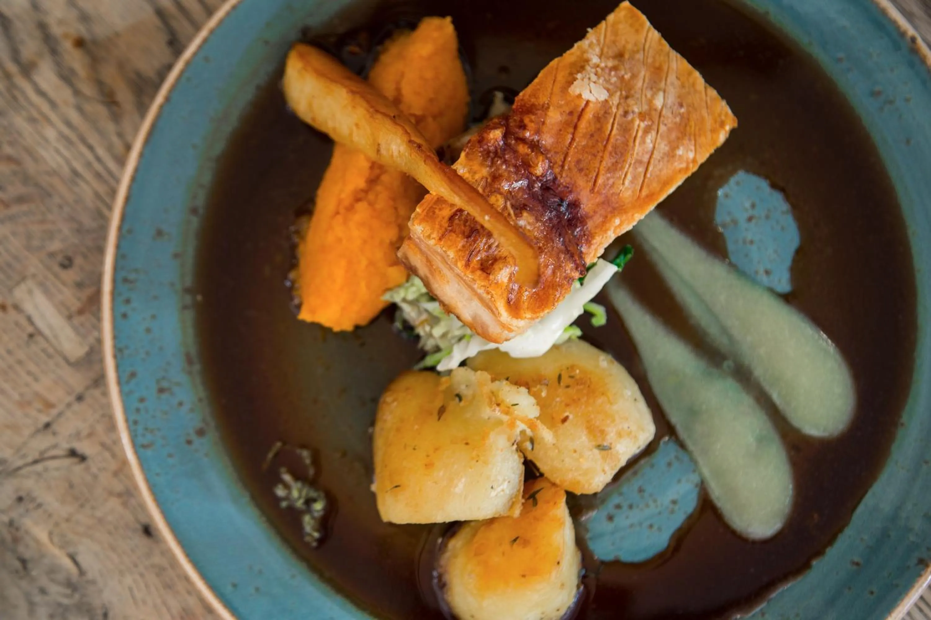 Food close-up in The Museum Inn