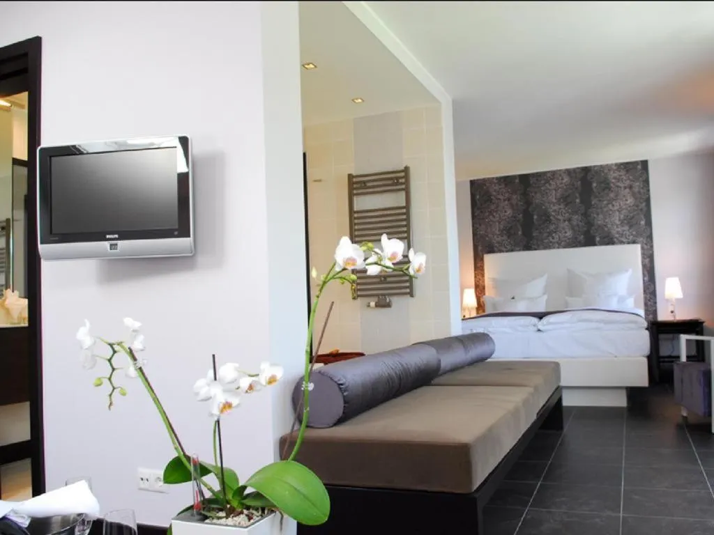 Bed in Hotel Seezeichen Ahrenshoop