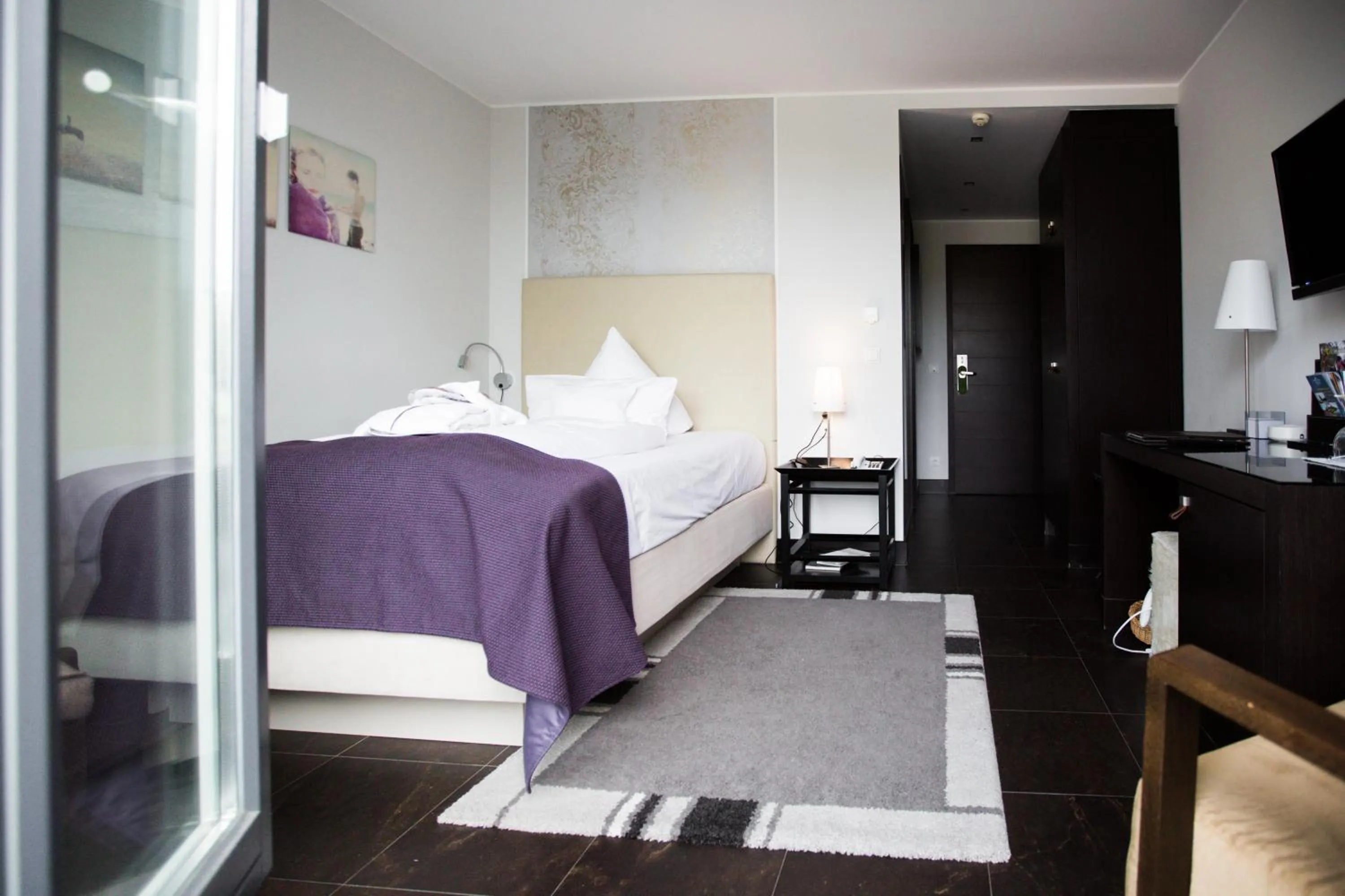 Bed in Hotel Seezeichen Ahrenshoop