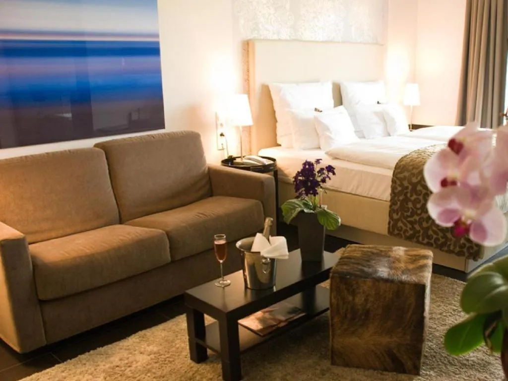 Bed in Hotel Seezeichen Ahrenshoop