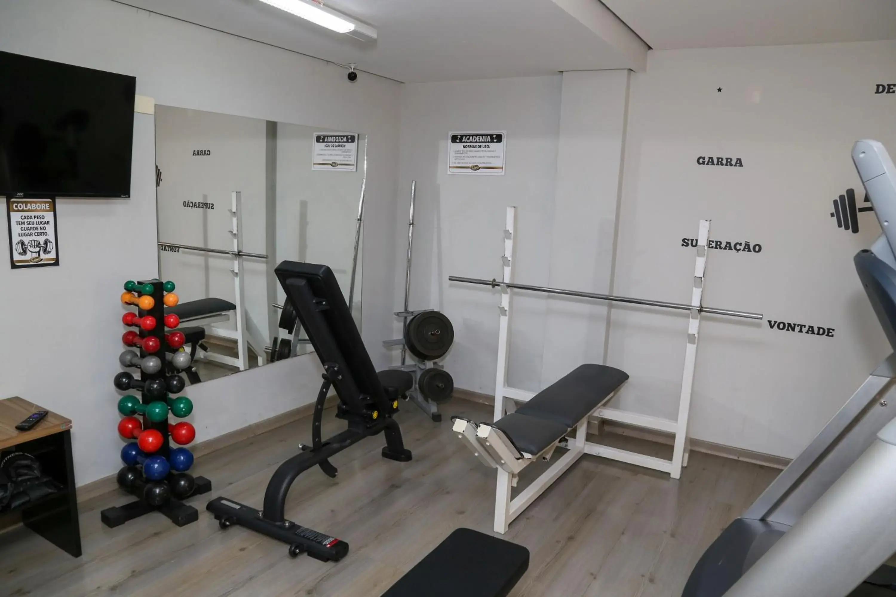 Fitness centre/facilities in Class Hotel Guaxupé Fitness centre/facilities in Class Hotel Guaxupé