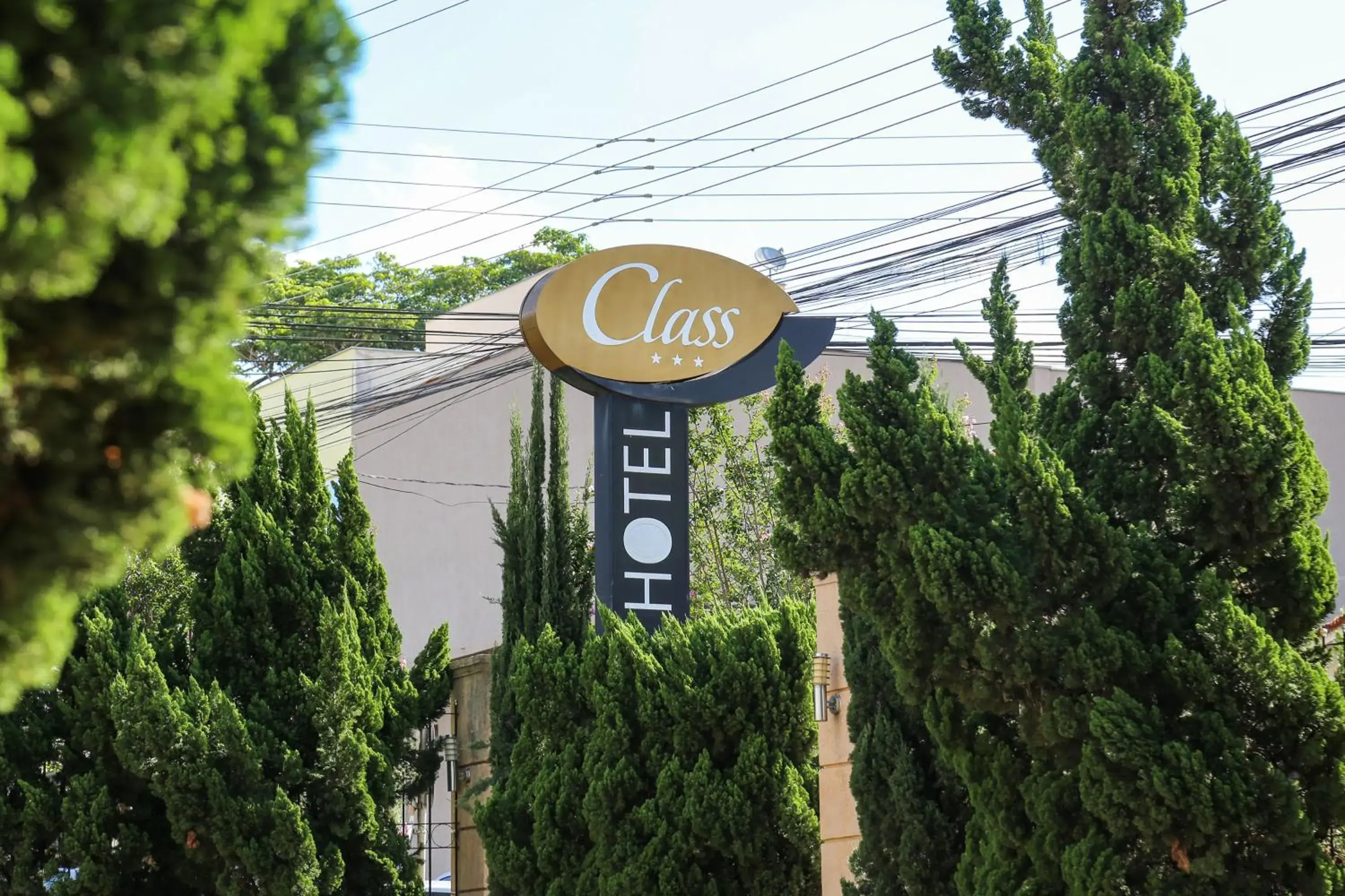 Facade/entrance in Class Hotel Guaxupé Facade/entrance in Class Hotel Guaxupé