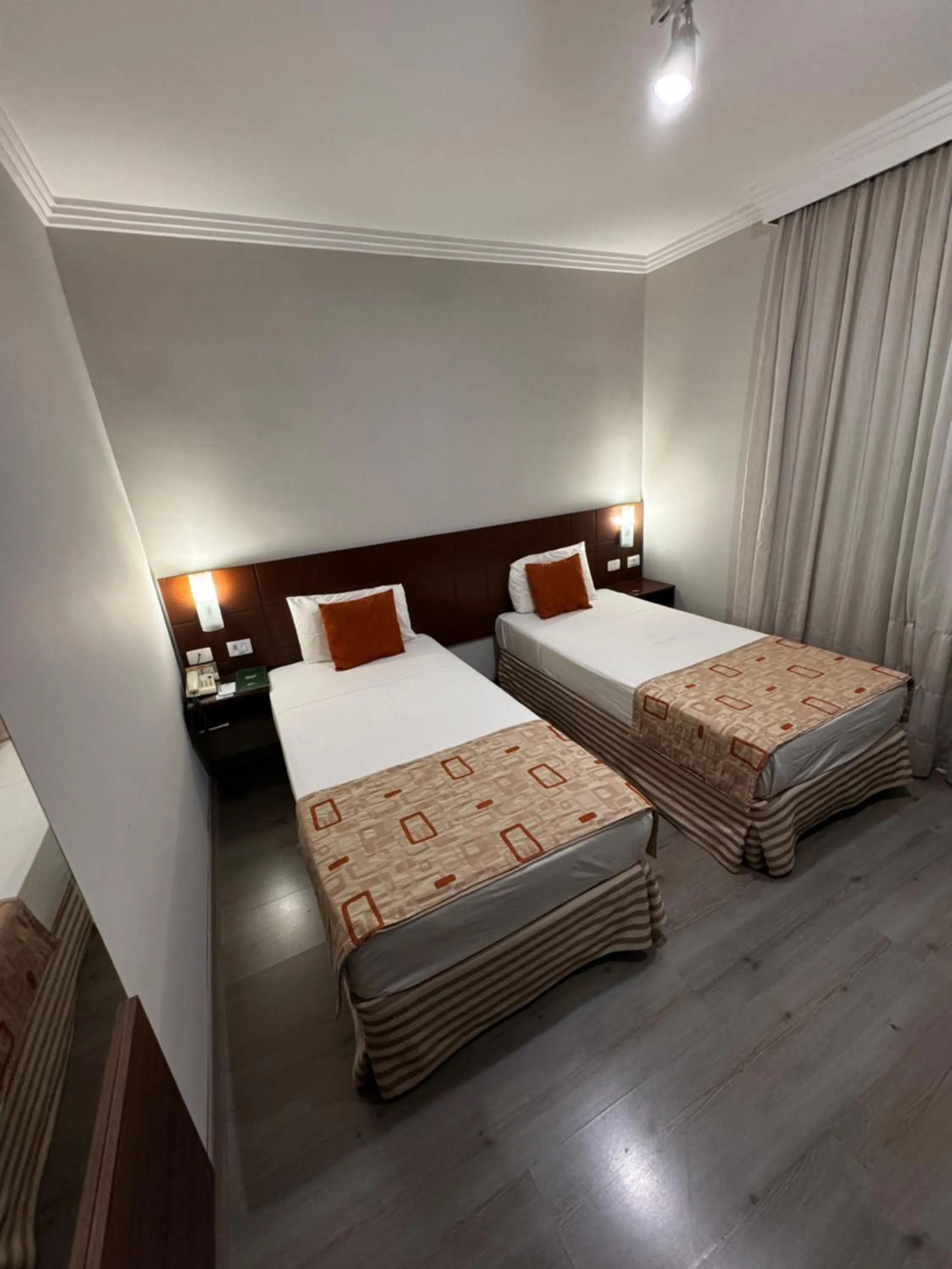 Bedroom, Bed in Class Hotel Guaxupé