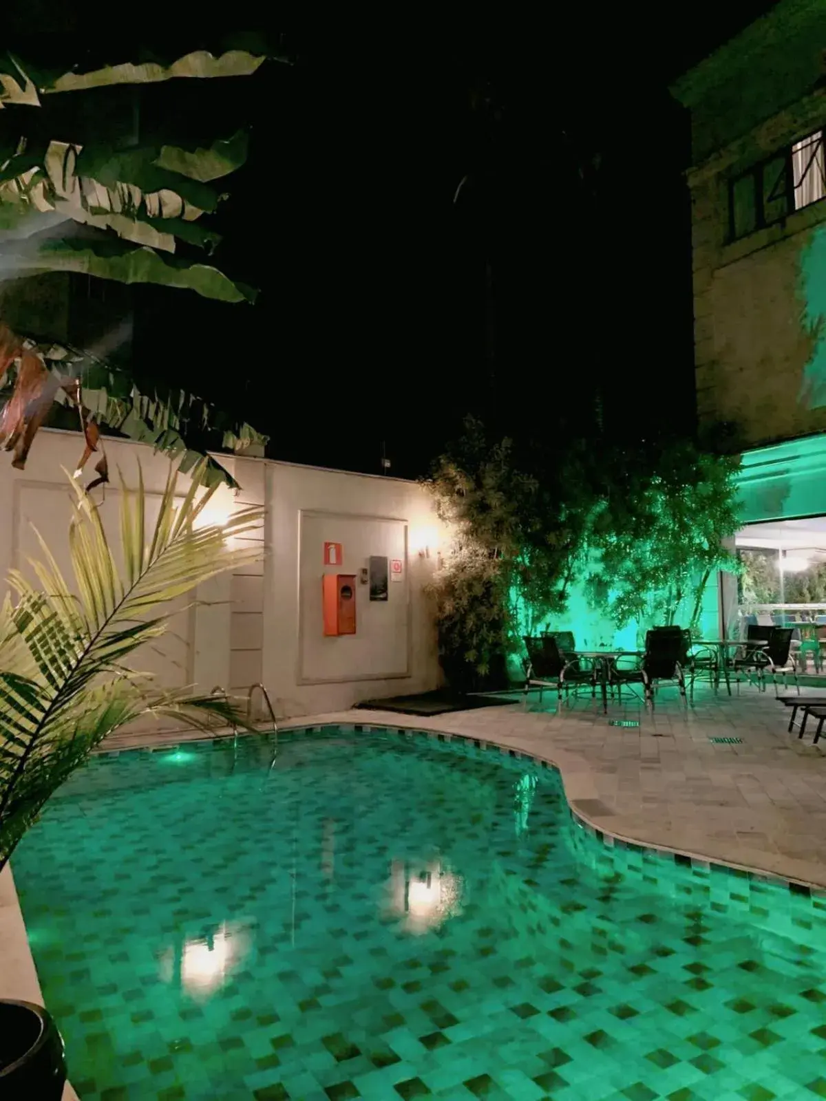 Swimming pool in Class Hotel Guaxupé Swimming pool in Class Hotel Guaxupé