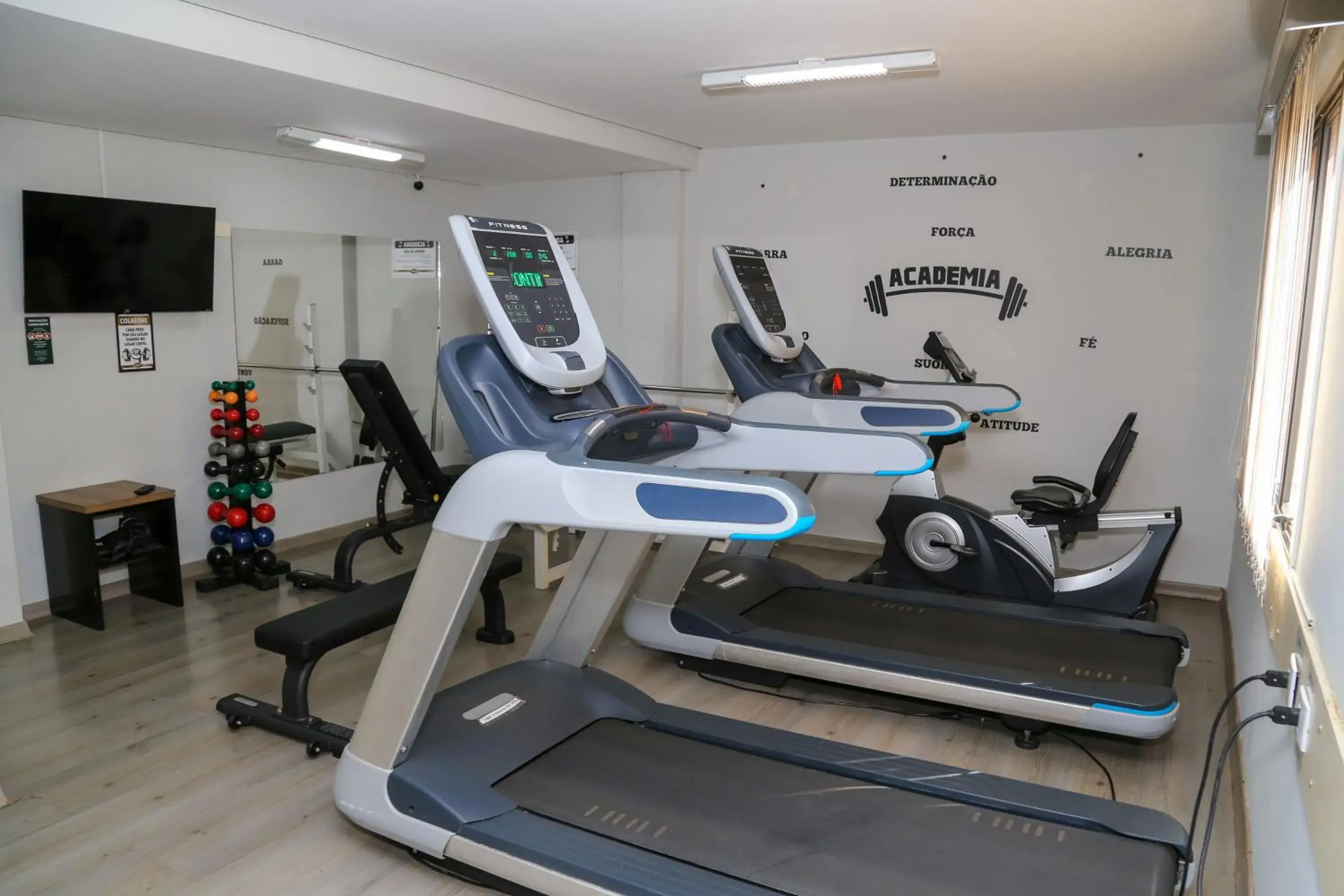 Fitness centre/facilities in Class Hotel Guaxupé Fitness centre/facilities in Class Hotel Guaxupé