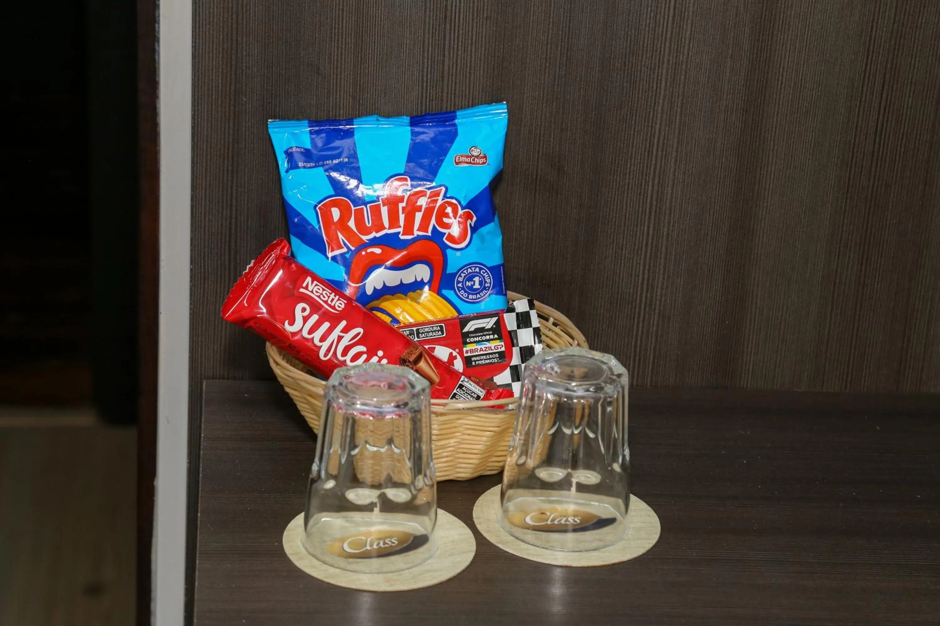 Bedroom in Class Hotel Guaxupé