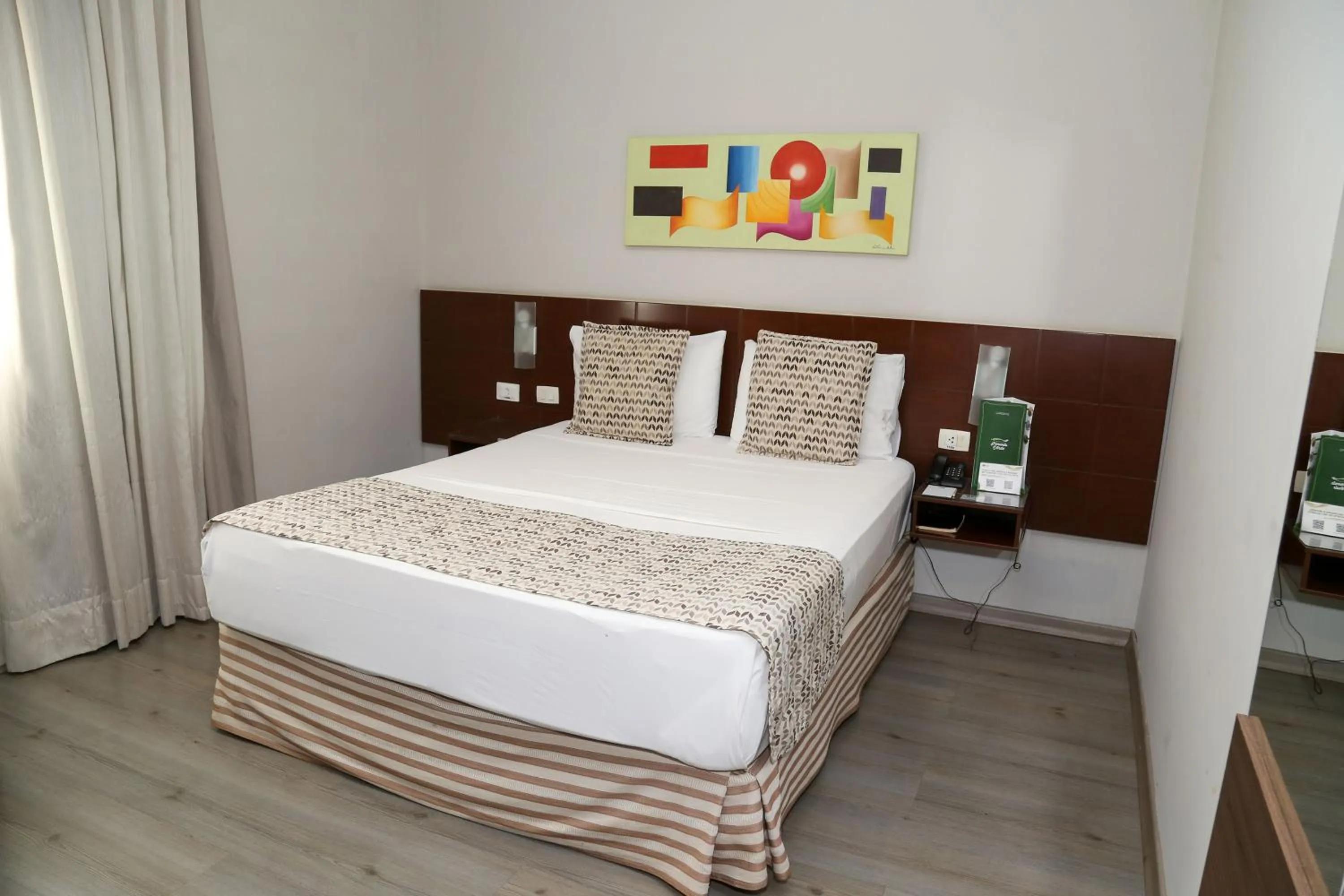 Bedroom, Bed in Class Hotel Guaxupé