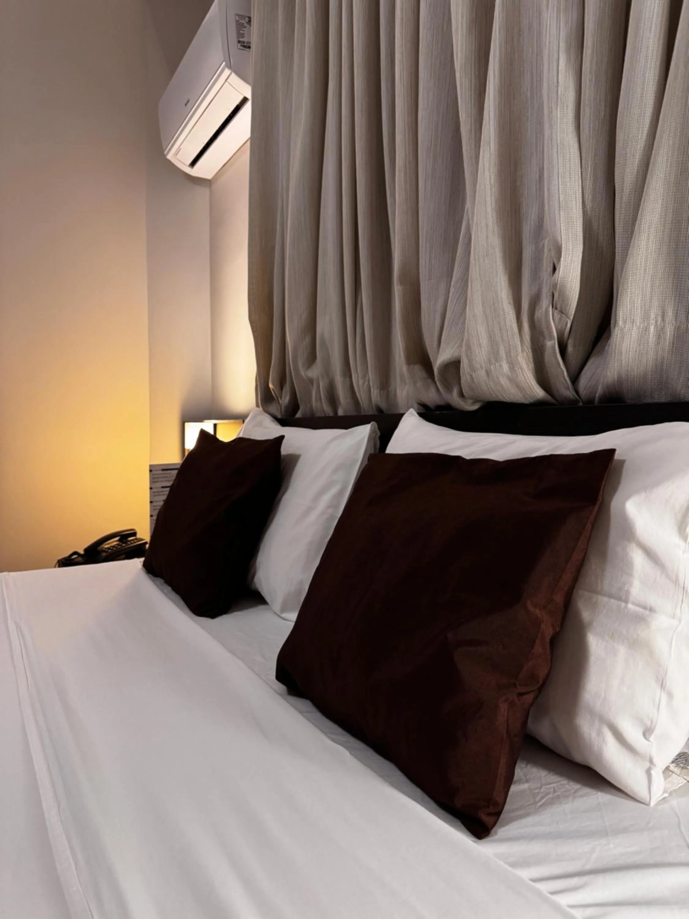 Bedroom, Bed in Class Hotel Guaxupé