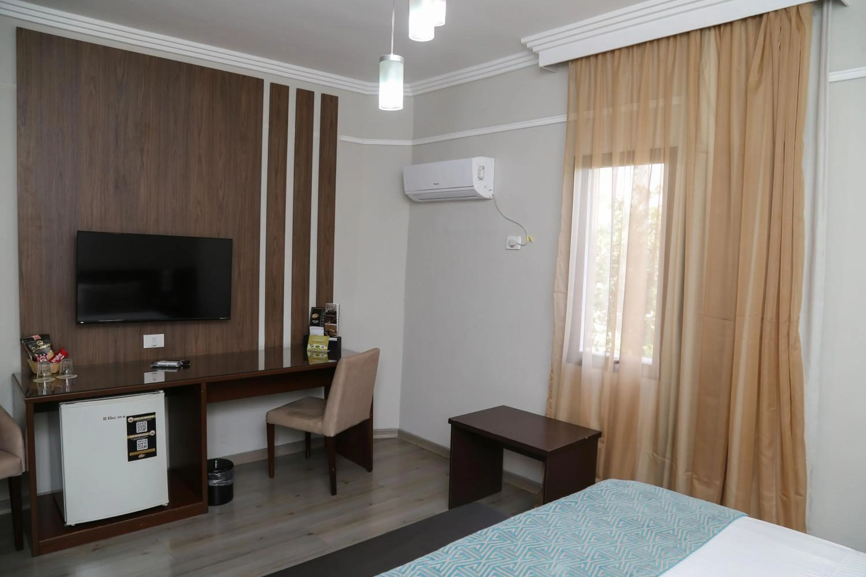 Bedroom, Bed in Class Hotel Guaxupé