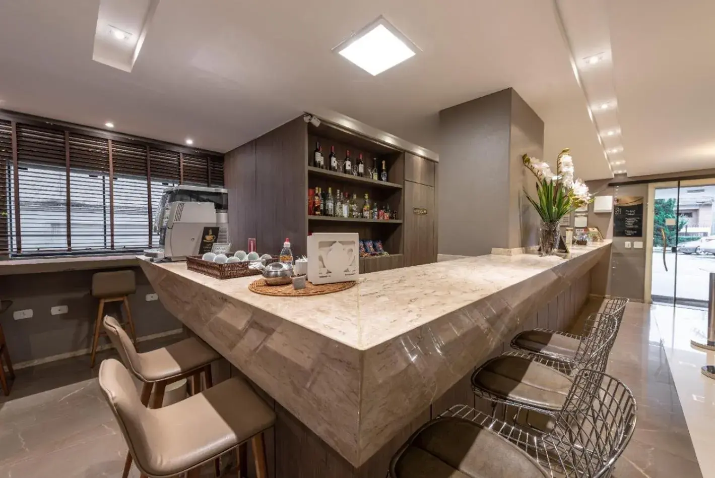 Lounge or bar in Class Hotel Guaxupé Lounge or bar in Class Hotel Guaxupé