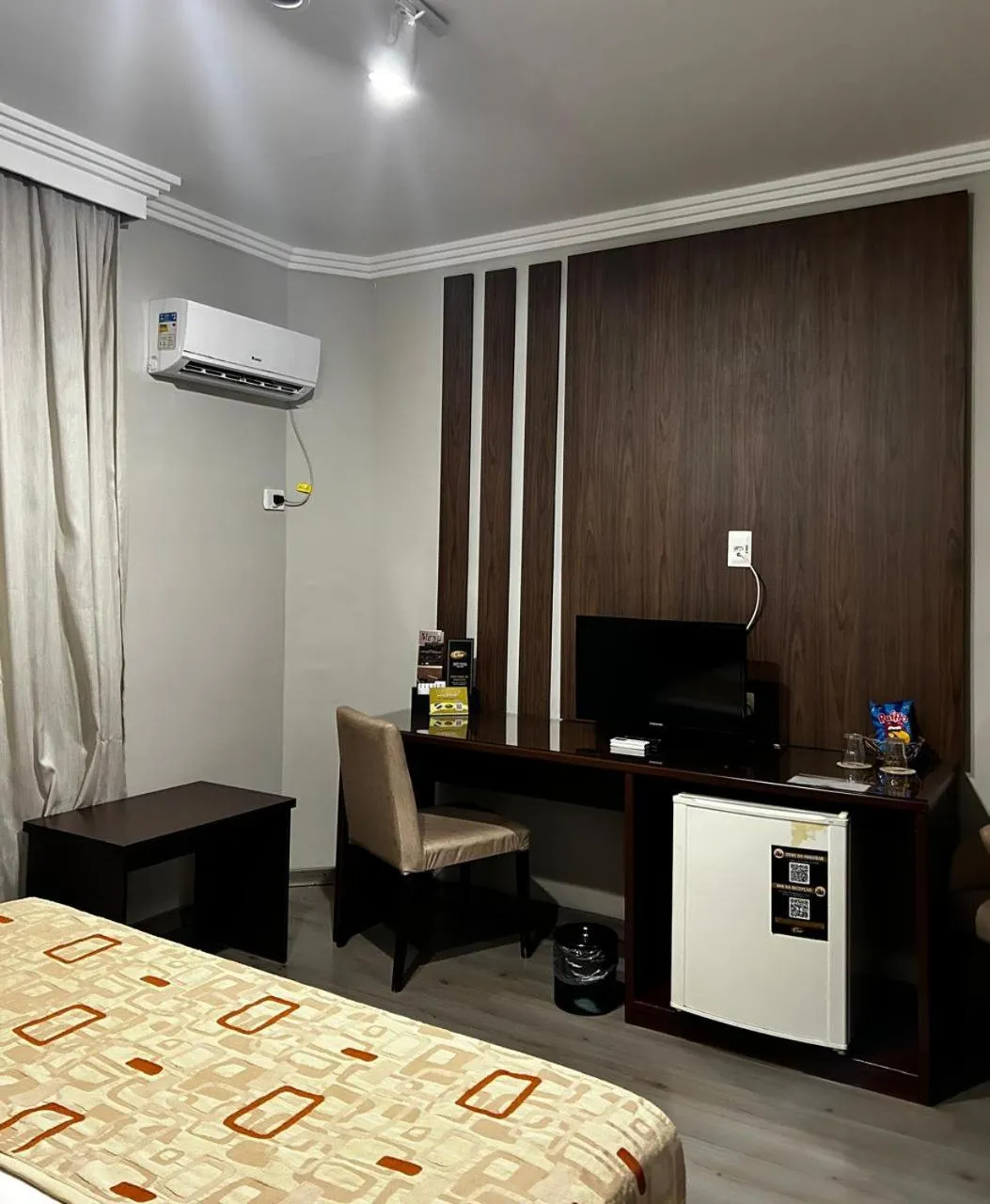 Bedroom, Bed in Class Hotel Guaxupé