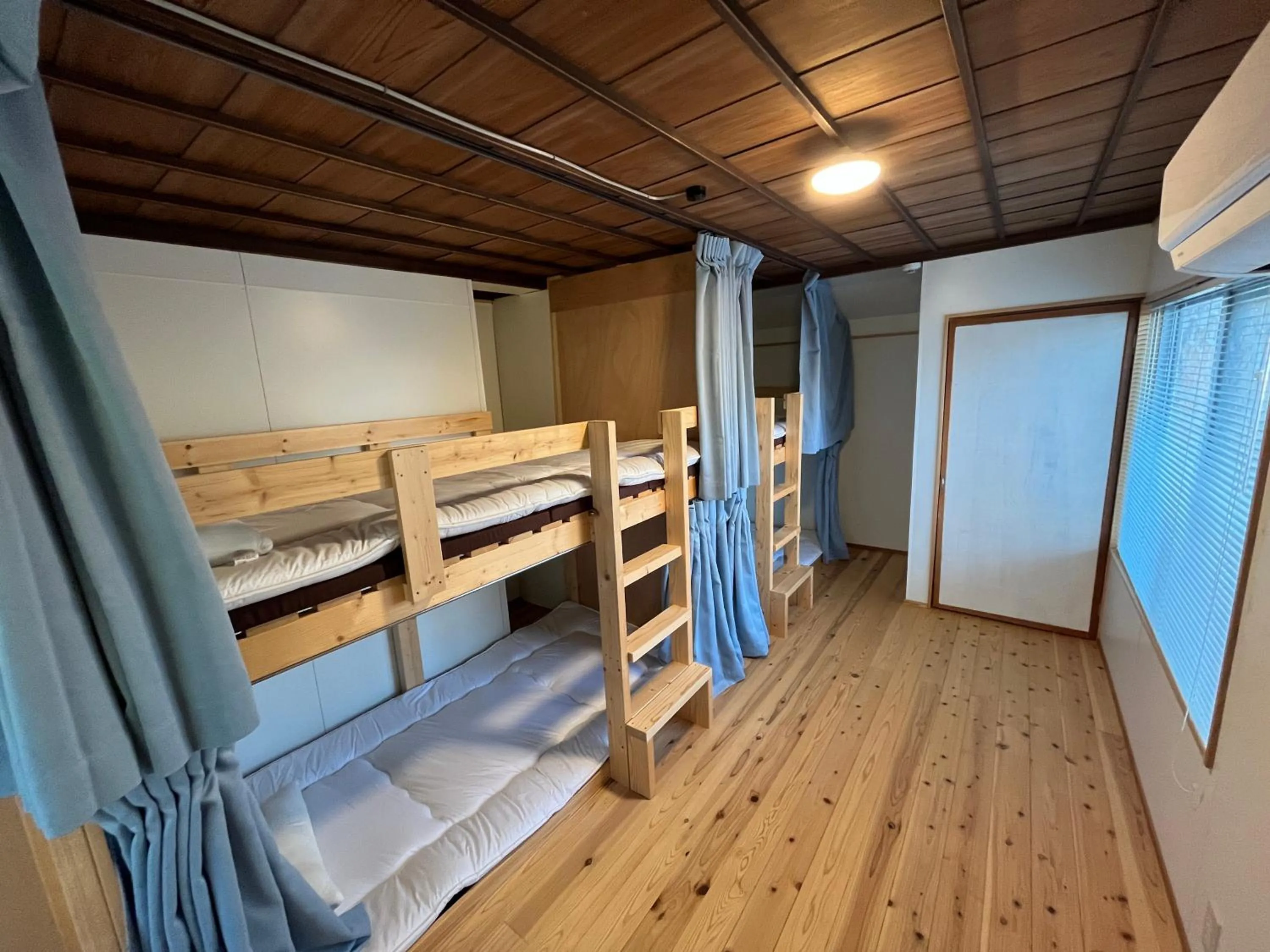 Bed in Guesthouse Matsushiro Walkers