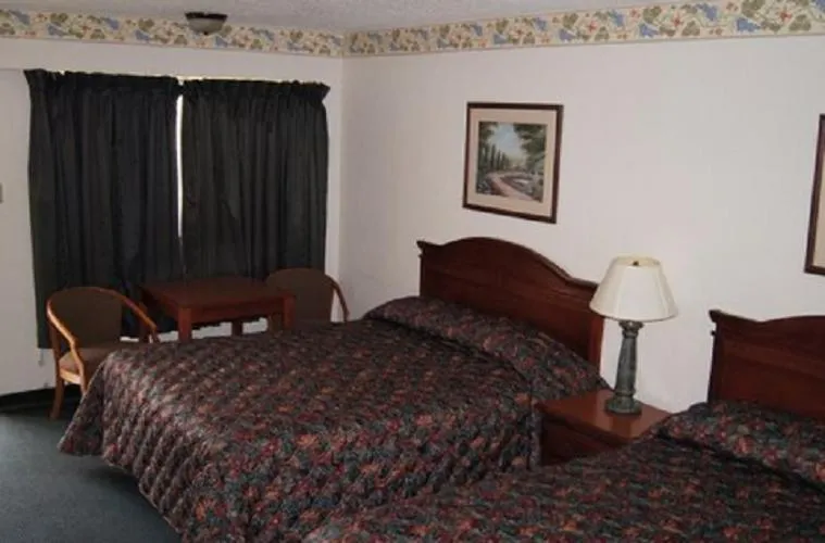 Bed in Budget Inn
