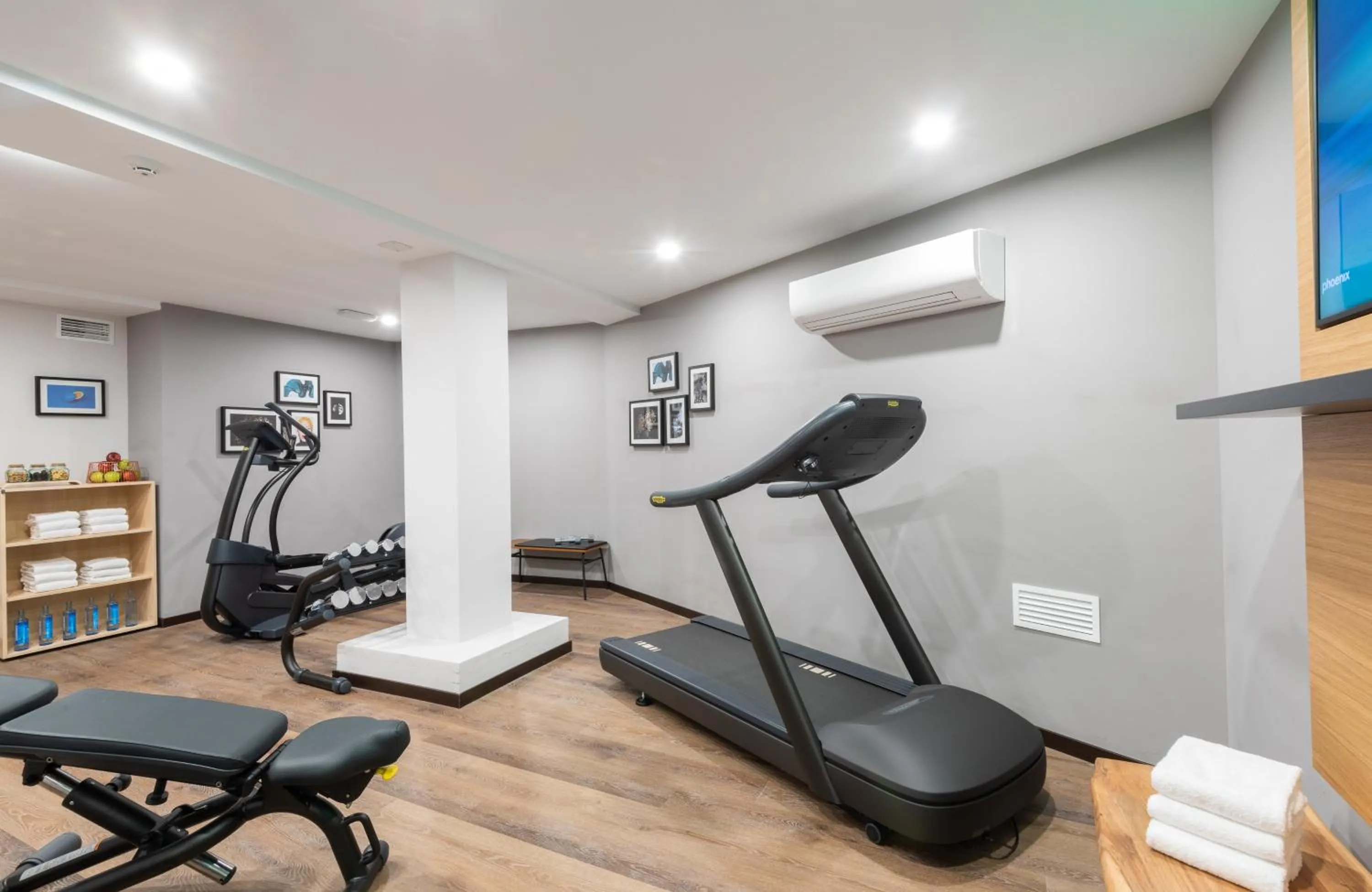 Fitness centre/facilities in NYX Hotel Bilbao by Leonardo Hotels