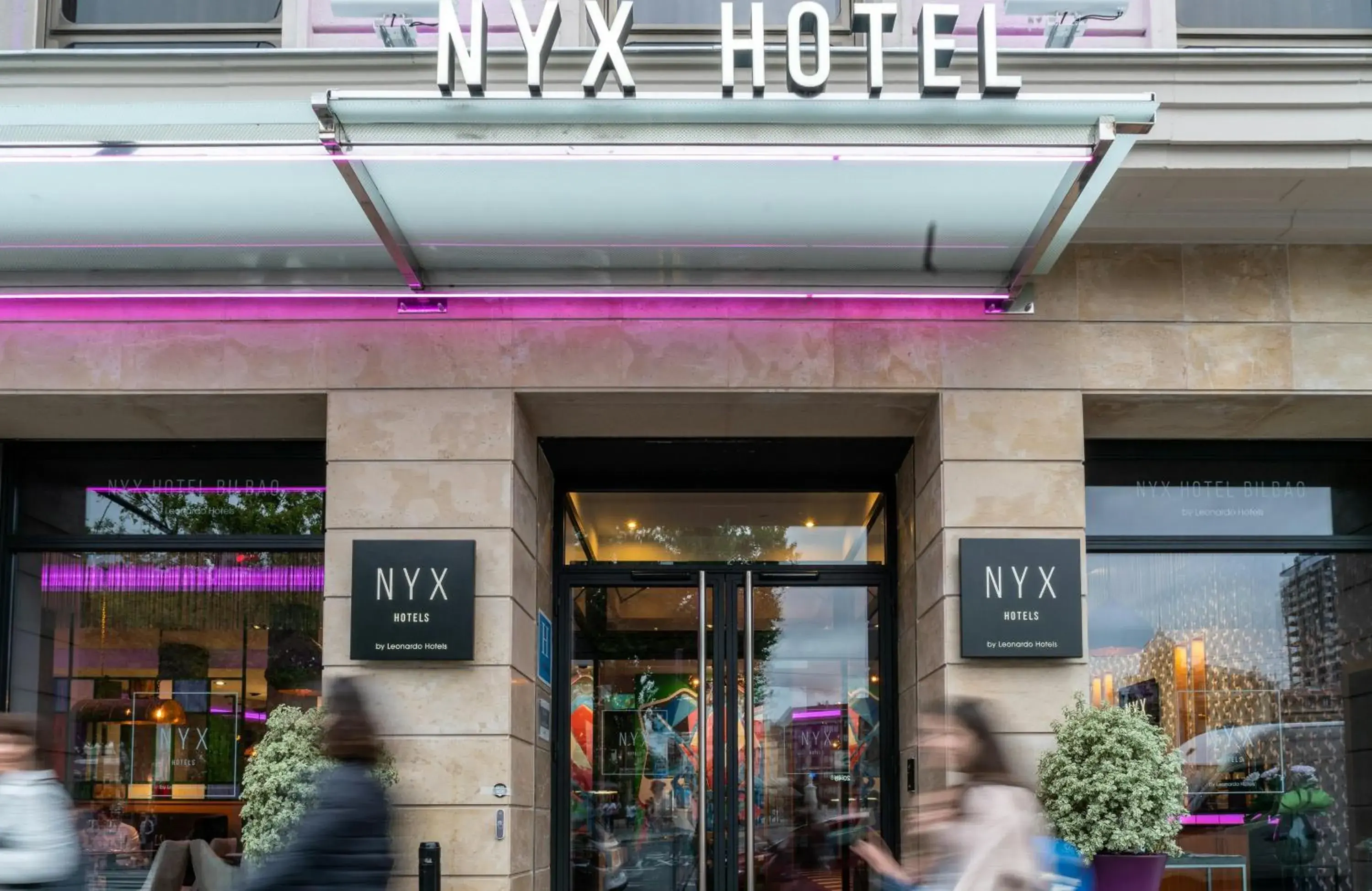 Facade/entrance in NYX Hotel Bilbao by Leonardo Hotels Facade/entrance in NYX Hotel Bilbao by Leonardo Hotels