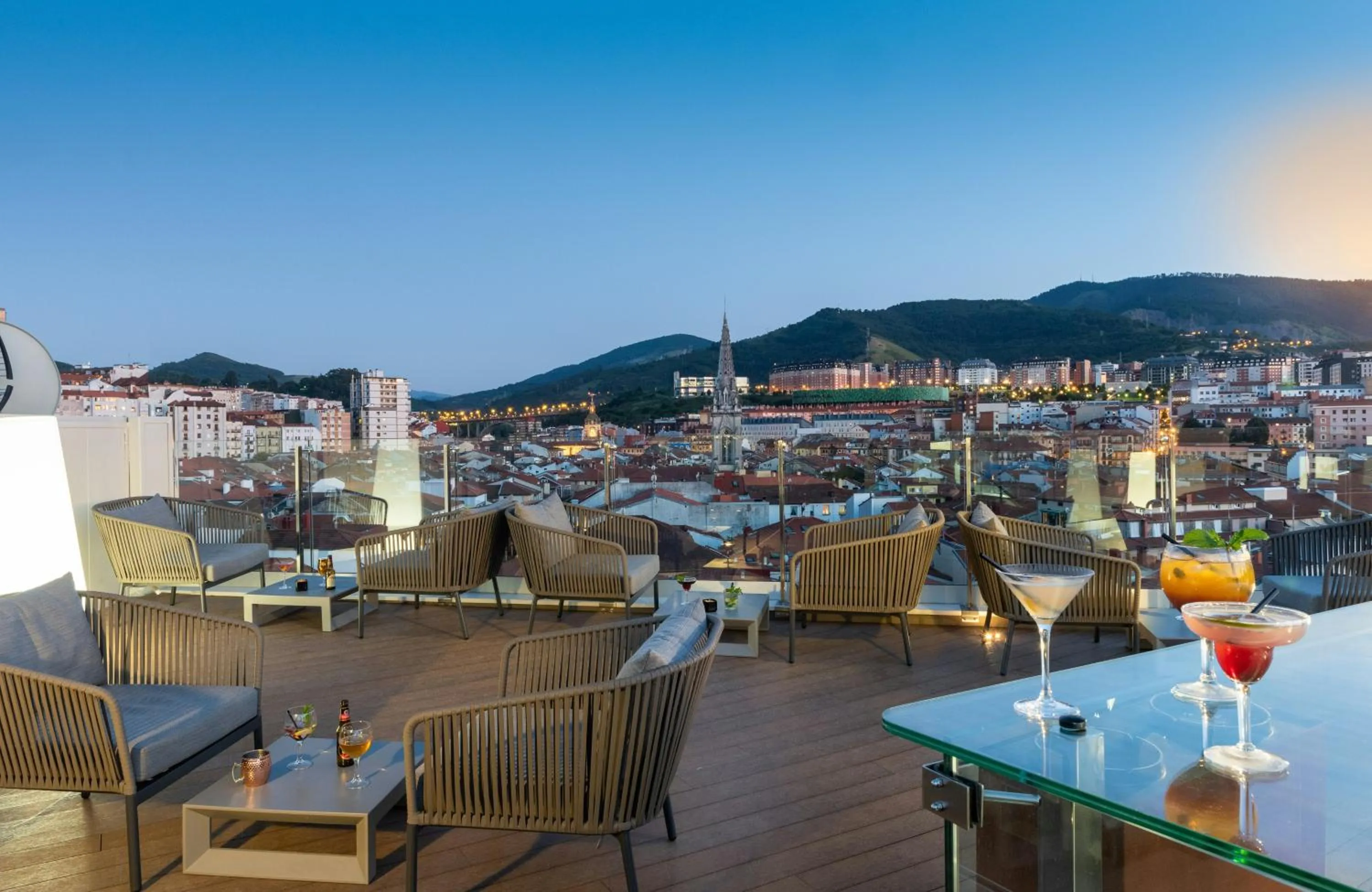Balcony/Terrace in NYX Hotel Bilbao by Leonardo Hotels