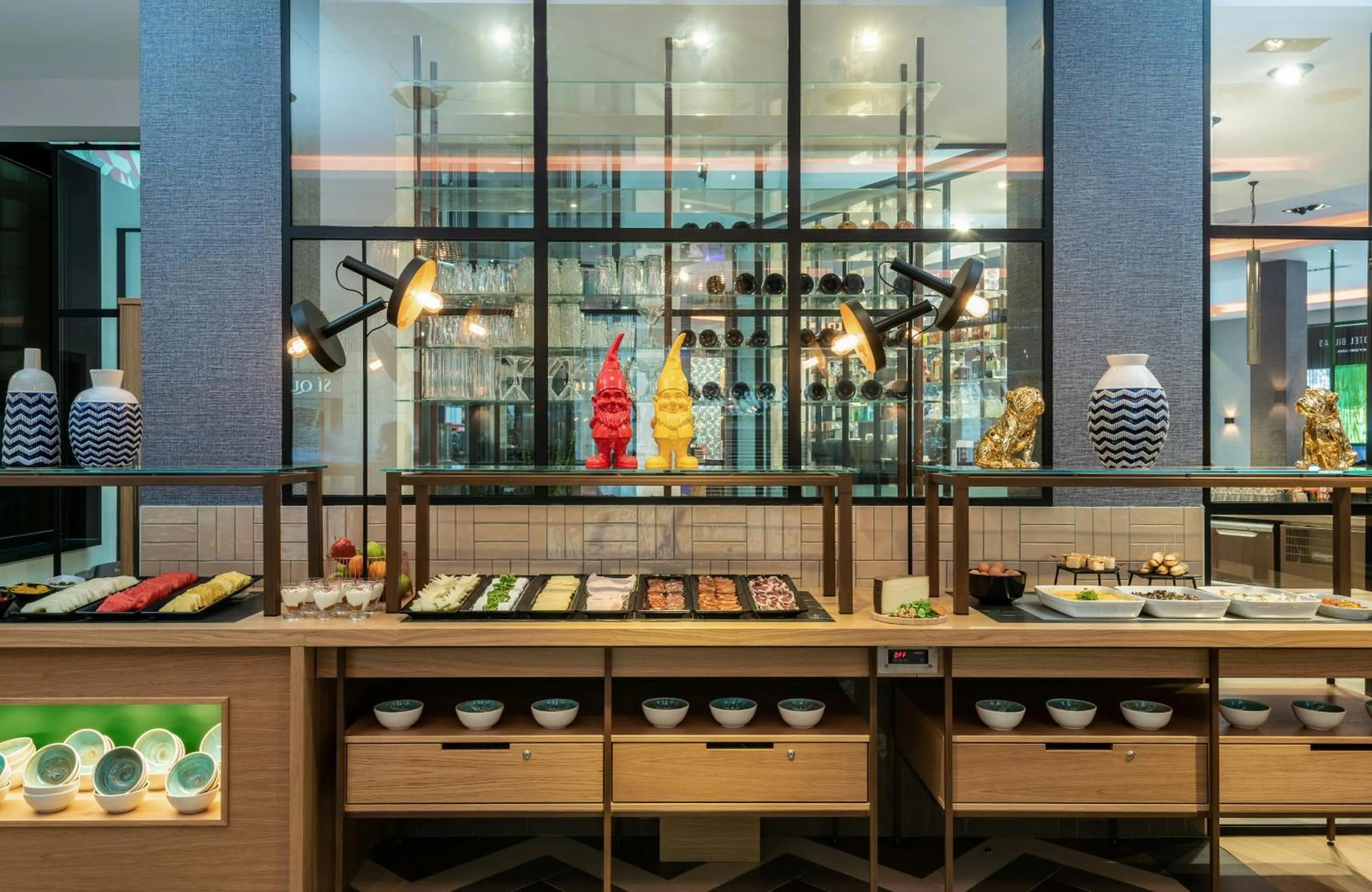 Buffet breakfast in NYX Hotel Bilbao by Leonardo Hotels
